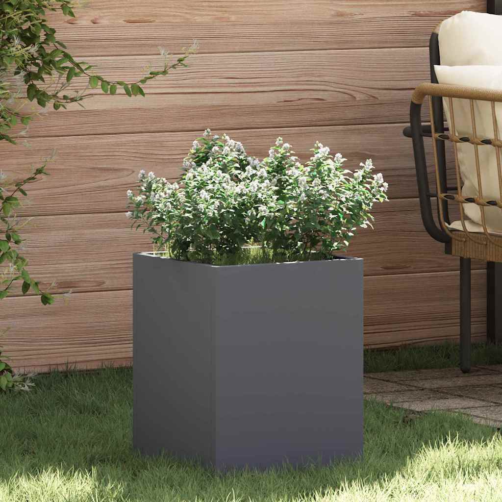 Garden Planter Anthracite Cold-rolled steel - Sid & Sam
