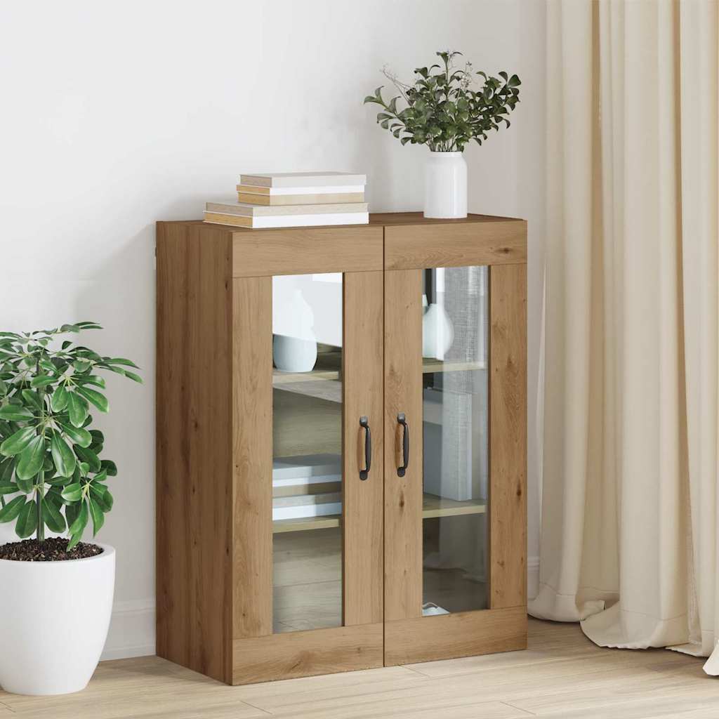 Hanging Wall Cabinet Brown 69.5 x 34 x 90 cm Engineered wood - Design Hut