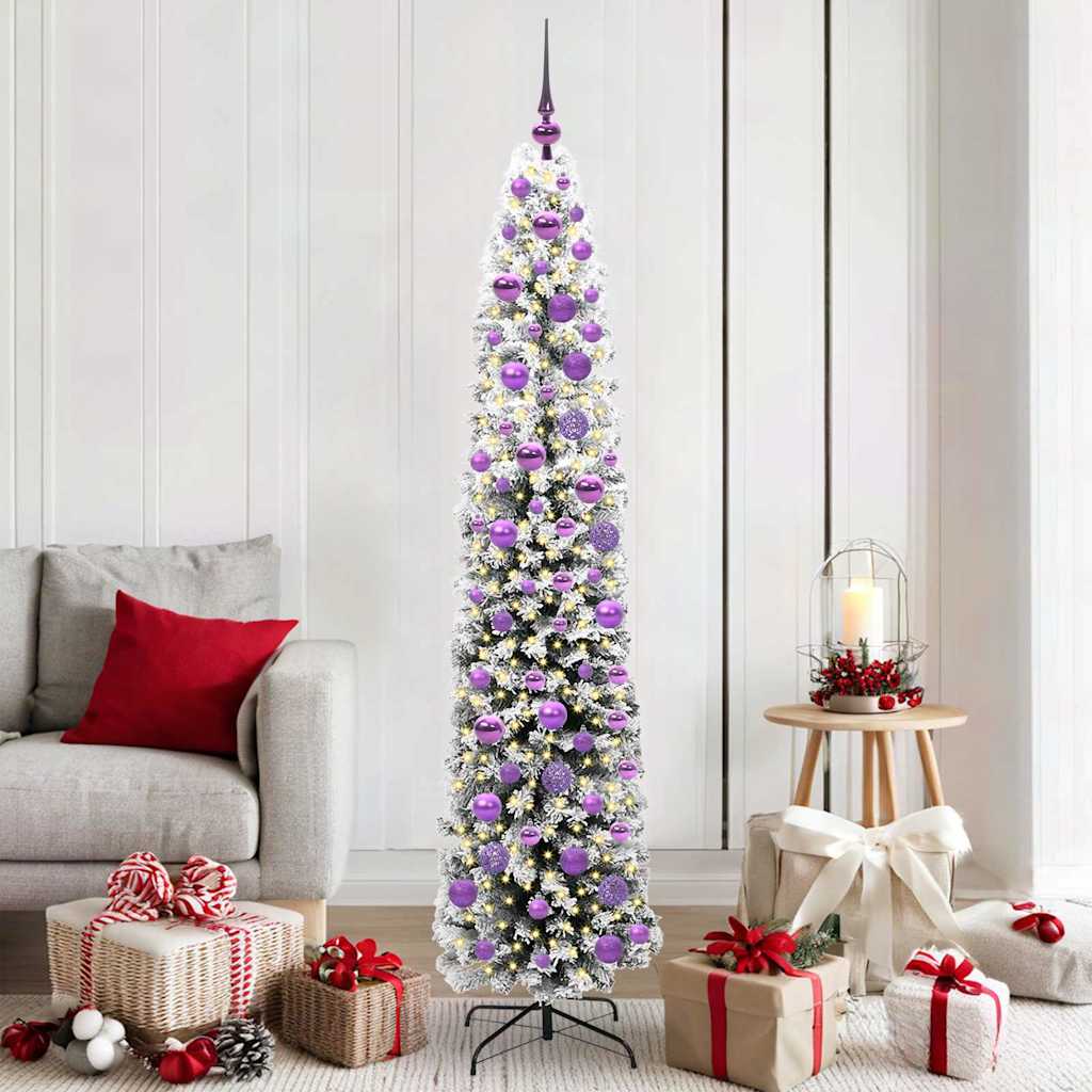 EVERIS Artificial Christmas Tree with 300 LEDs with Stand Green 180 cm - Style and Chic