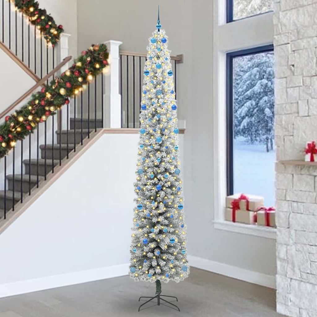 EVERIS Artificial Christmas Tree with 300 LEDs with Stand Green 300 cm - Design Hut
