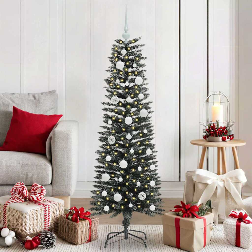COZERA Artificial Christmas Tree with 150 LEDs with Stand Green 120 cm - Direct Imports