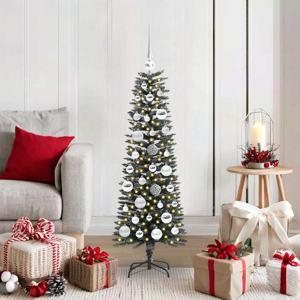 COZERA Artificial Christmas Tree with 150 LEDs with Stand Green 120 cm - Merkel Designers