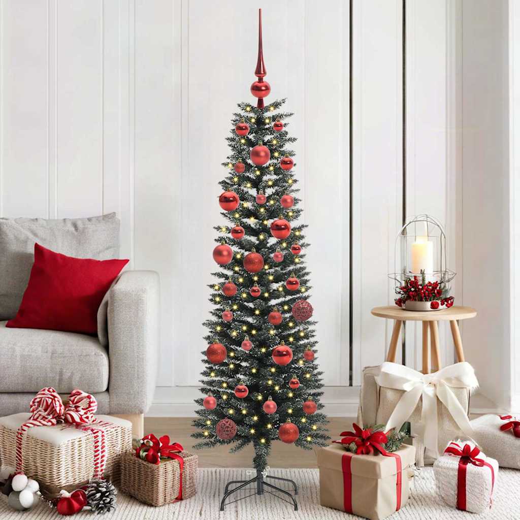 COZERA Artificial Christmas Tree with 150 LEDs with Stand Green 150 cm - Tyrell & Tyrell