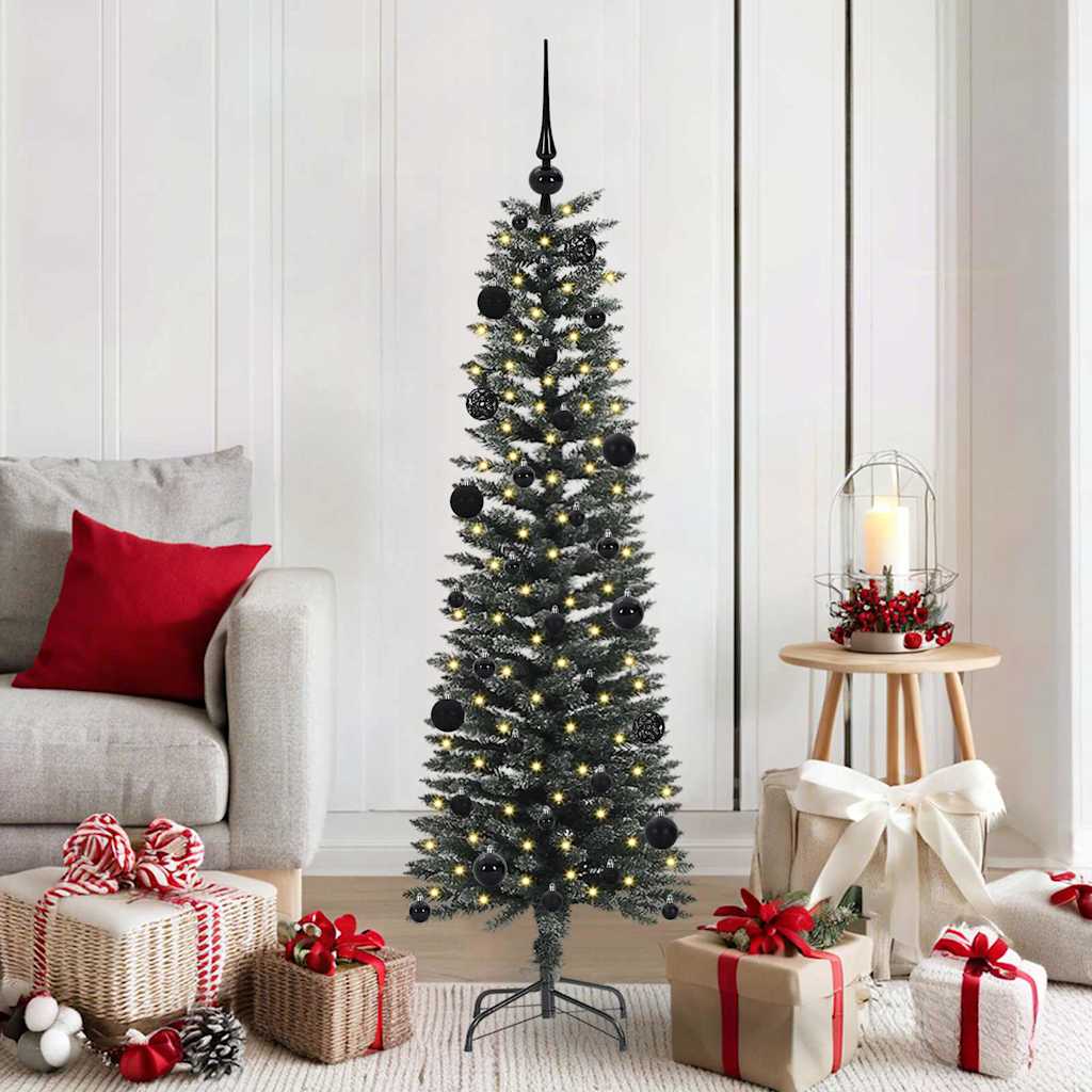 COZERA Artificial Christmas Tree with 150 LEDs with Stand Green 150 cm - Unbeatable Bargains