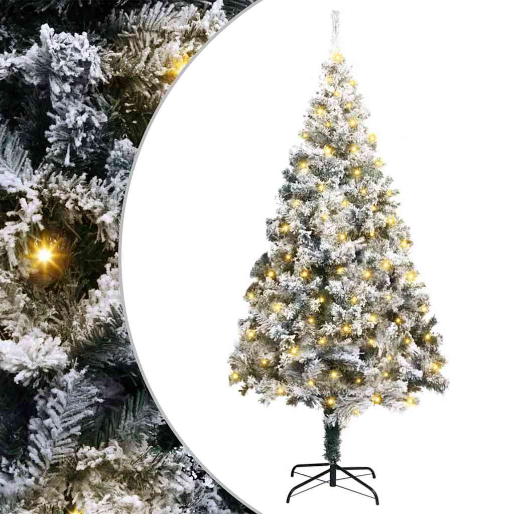 COSDEN Artificial Christmas Tree with 300 LEDs with Stand Green 180 cm - Merkel Designers