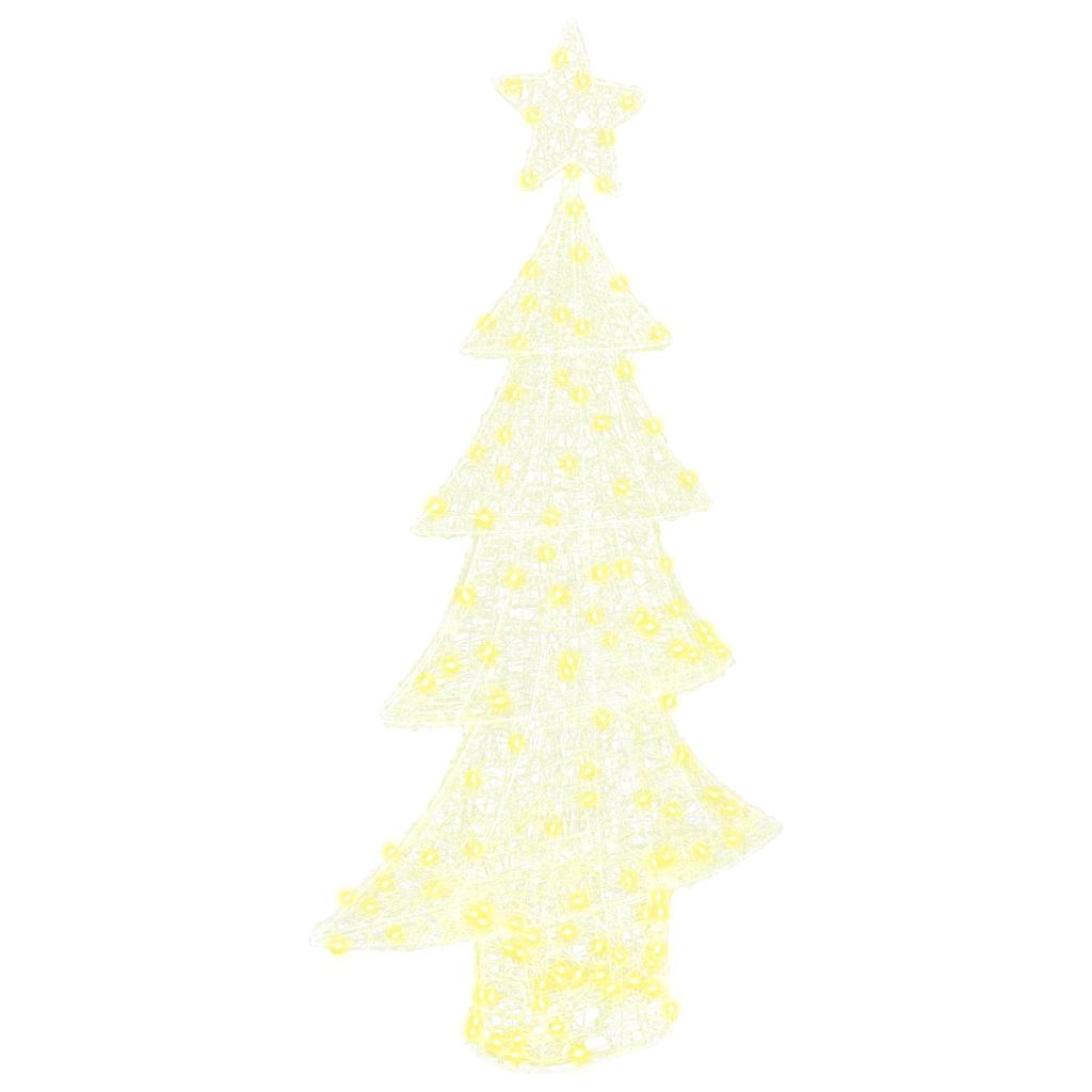 FLYNOR Christmas Tree with 160 LEDs Warm white 150 cm Acrylic - Casper Homes