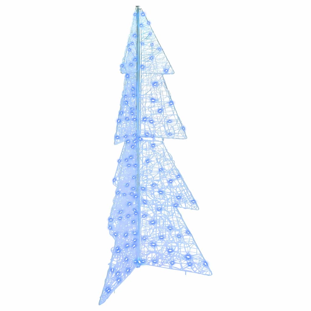 FROVIA Christmas Tree with 160 LEDs Blue 150 cm Acrylic - Millennium Furniture