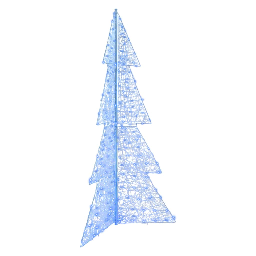 FROVIA Christmas Tree with 240 LEDs Blue 180 cm Acrylic - The Home Maker