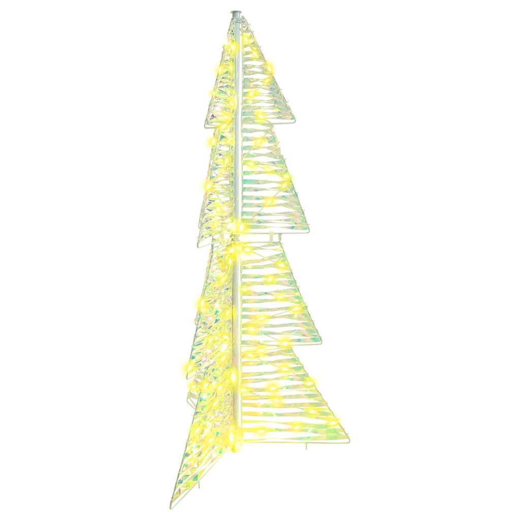 FROVIA Christmas Tree with 100 LEDs Warm White 120 cm PET - Unbeatable Bargains