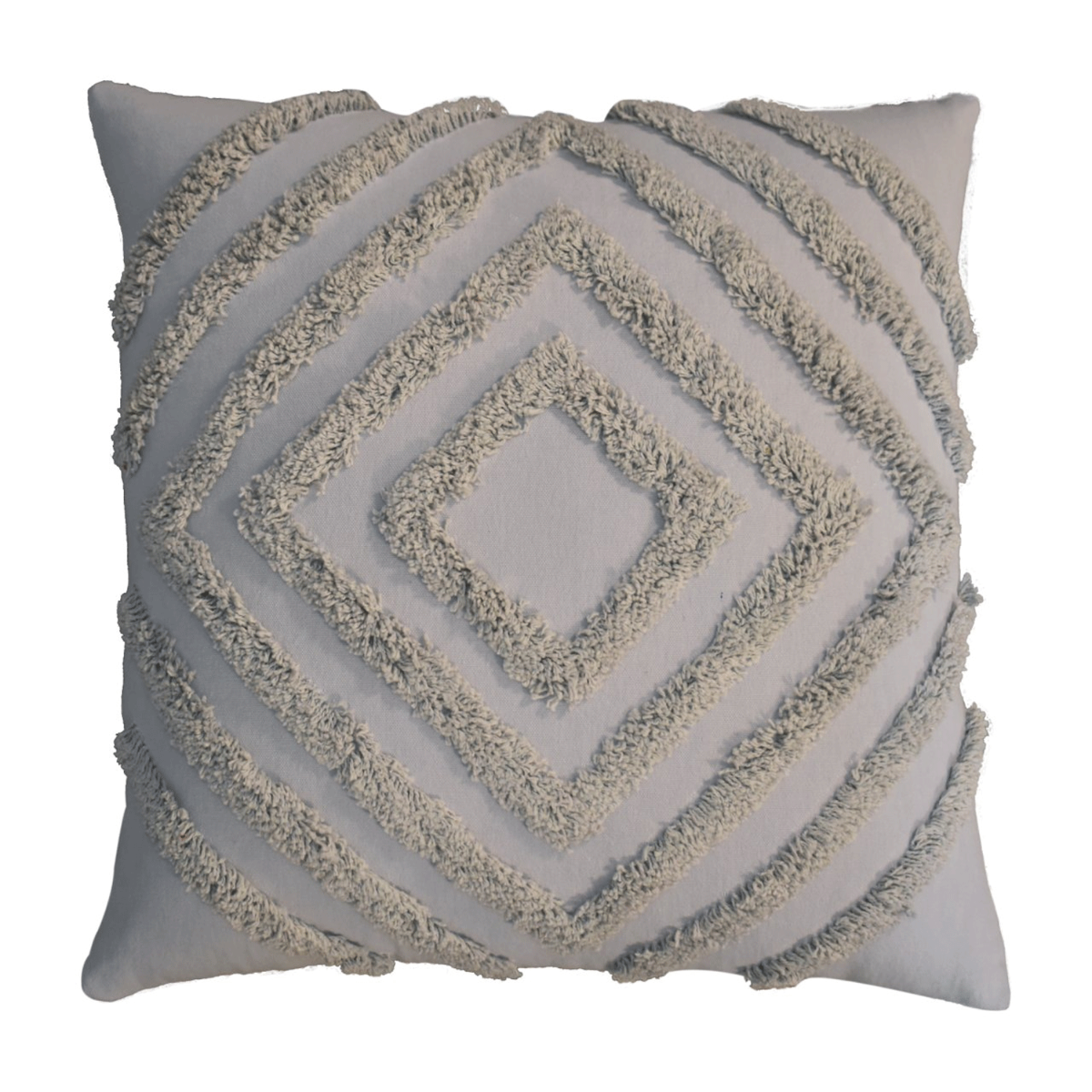 Bohemian Comfortable 2 Cushions Set - Grey - Beasley & Sons