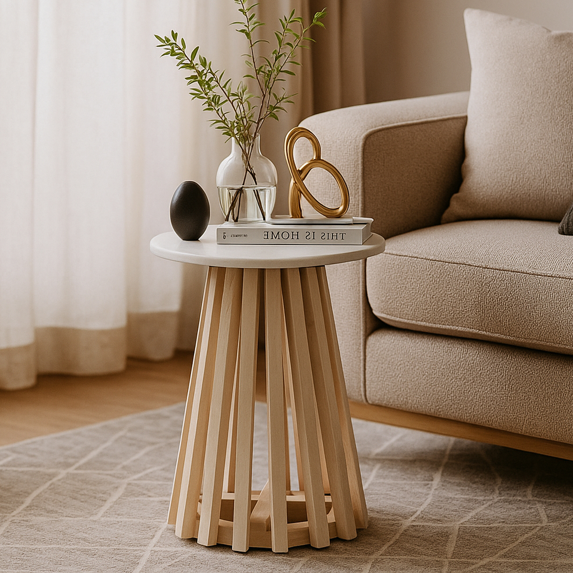 BRAMLEY Side Table - Galvin and Galloway