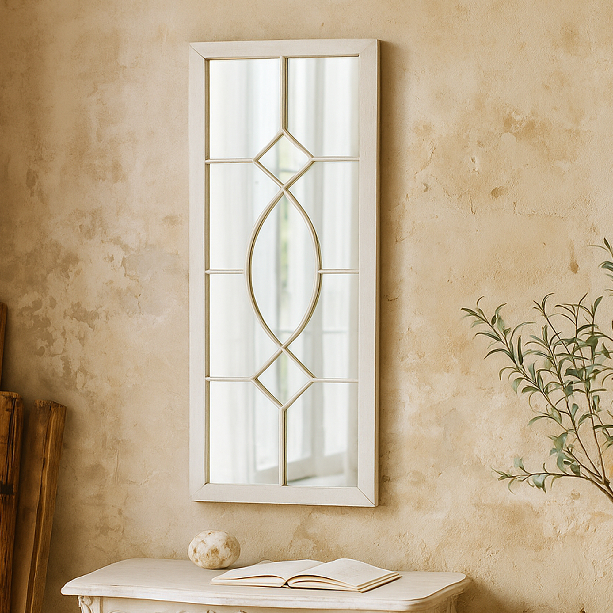 KESTI Outdoor Mirror - White - Galvin and Galloway