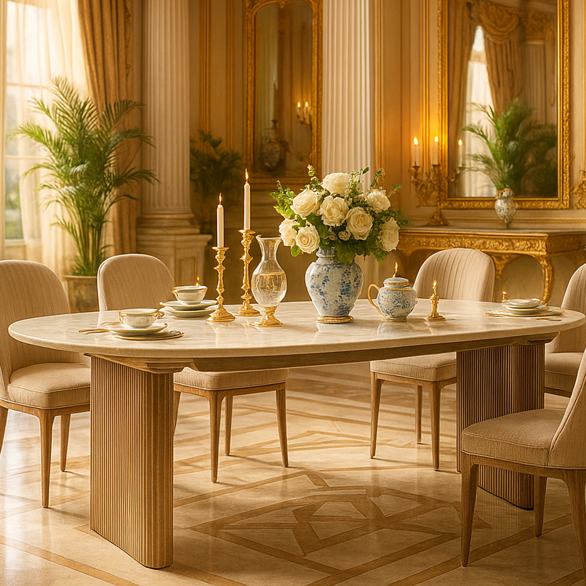 FAIRMEADOW Dining Table - Galvin and Galloway
