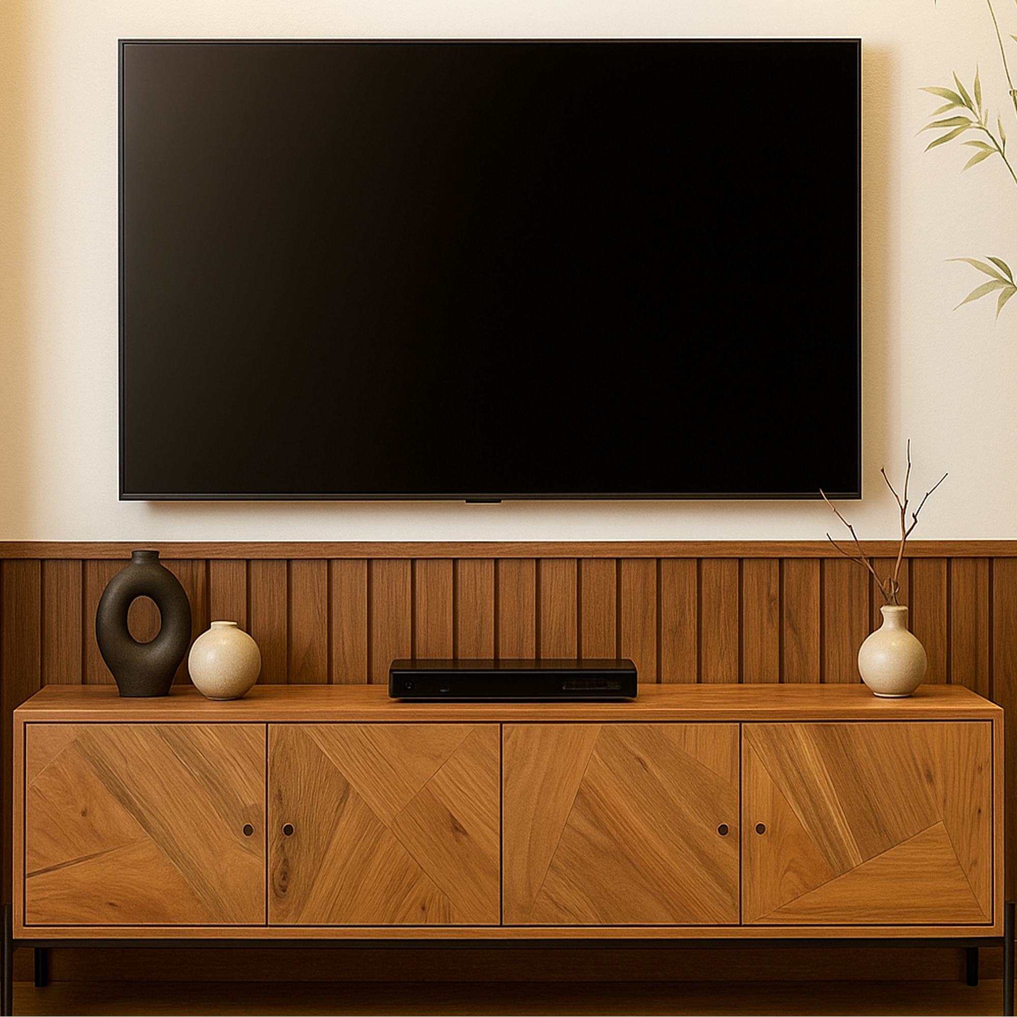 FINCHLEY 4 Door TV Unit - Galvin and Galloway