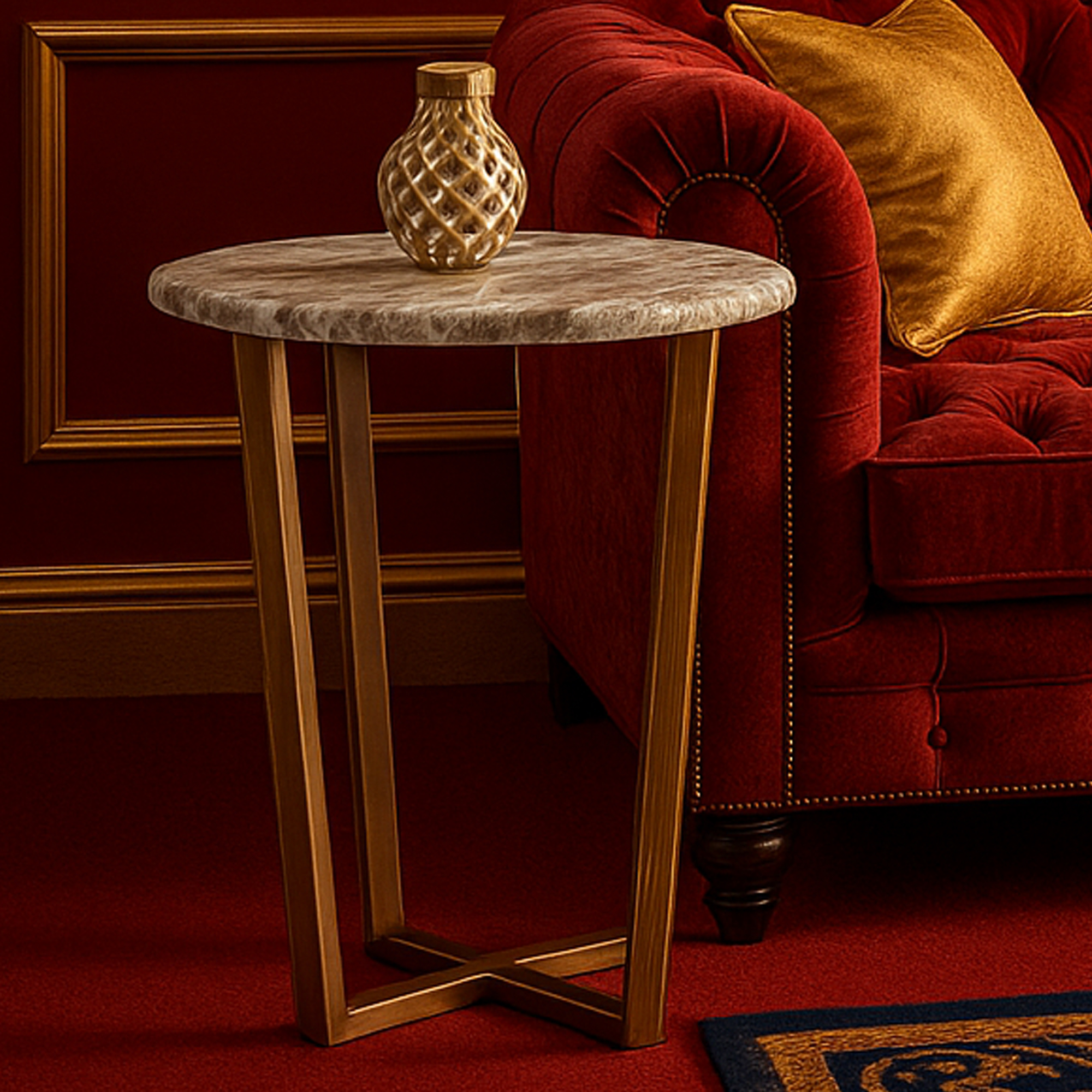 GREYSTONE Side Table - Galvin and Galloway