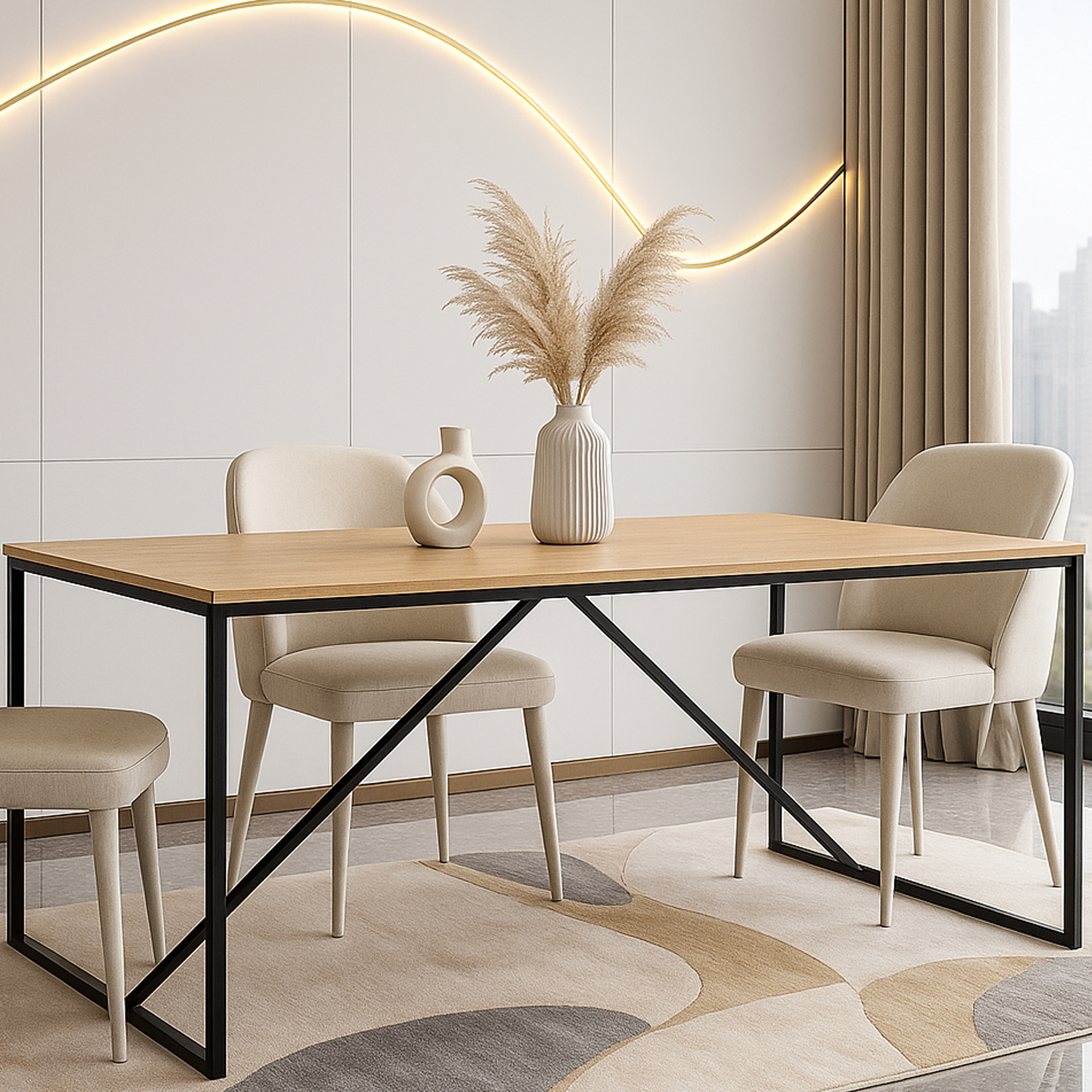 LOXLEY Dining Table - Galvin and Galloway