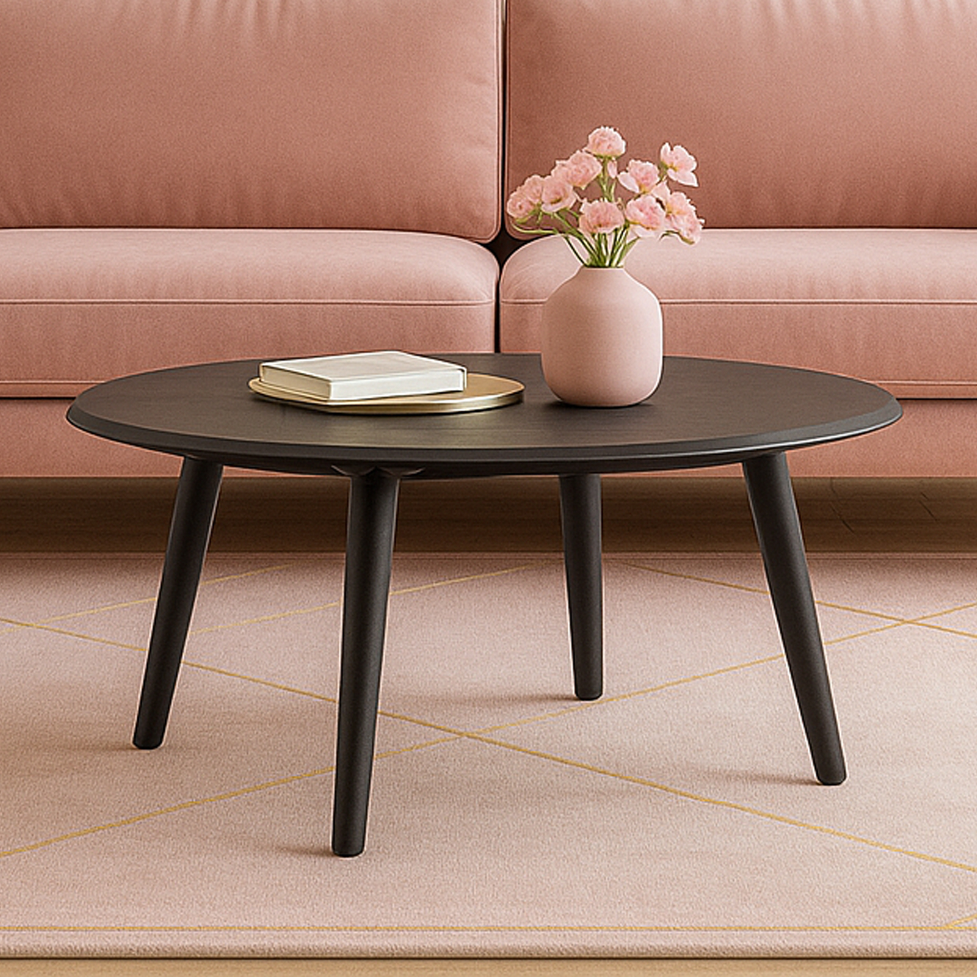 ROSEBANK Coffee Table - Black - Galvin and Galloway