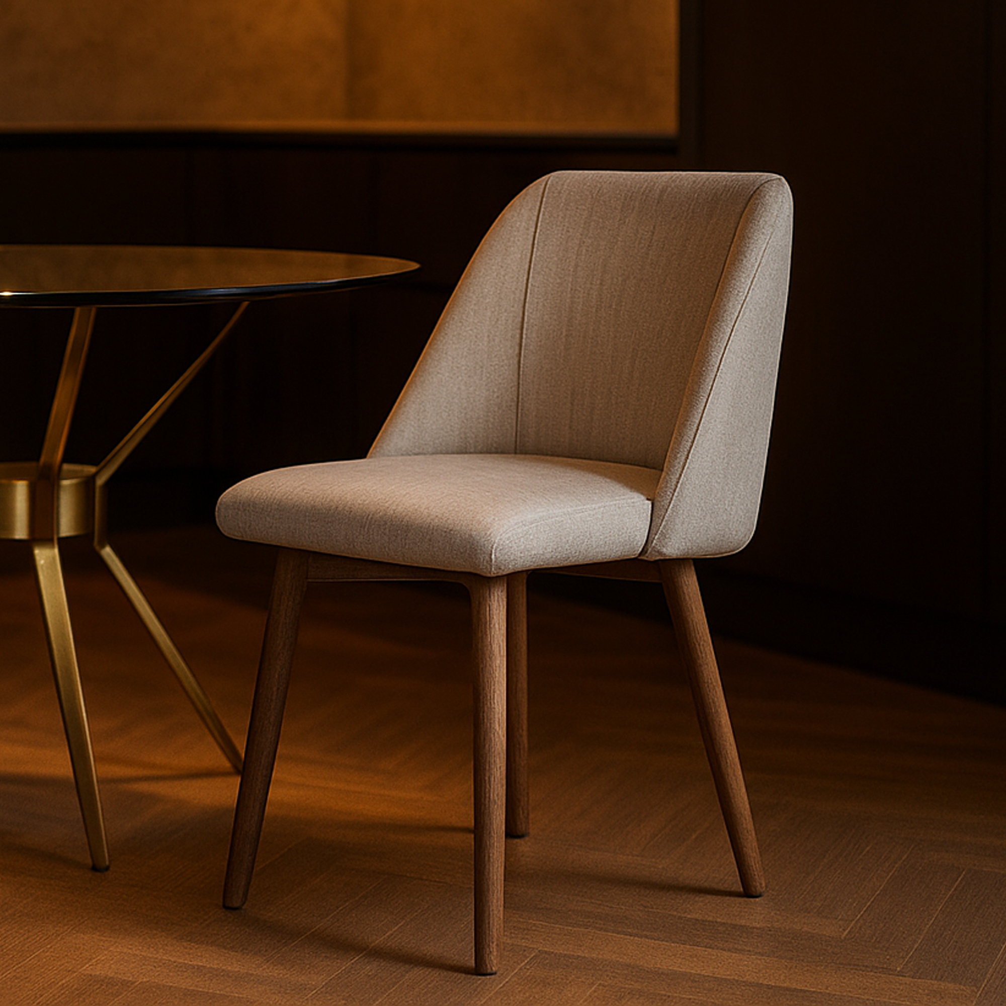 SOMERBROOK Dining Chair Neutral - Set of 2 - Galvin and Galloway