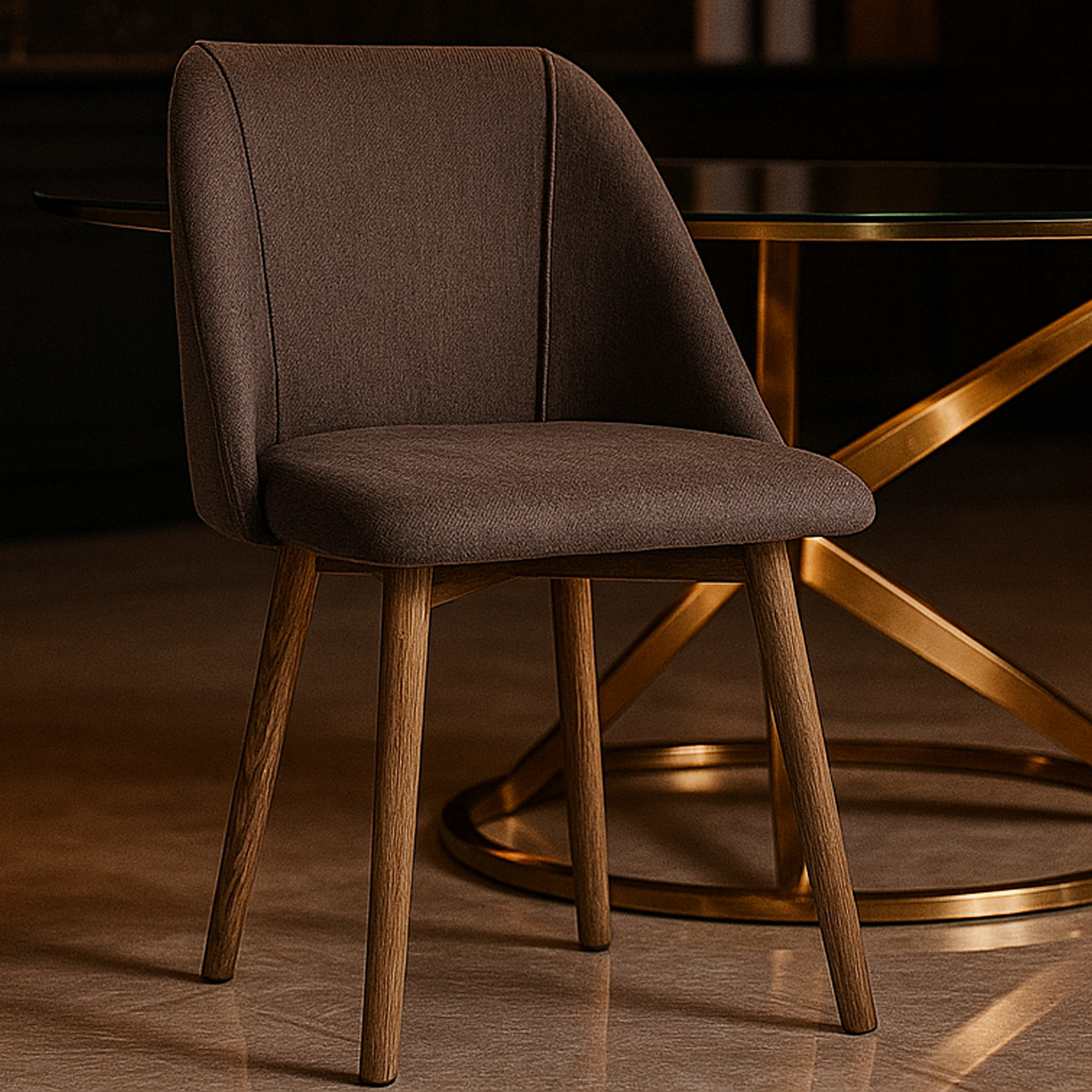 SOMERBROOK Dining Chair Slate Grey - Set of 2 - Galvin and Galloway