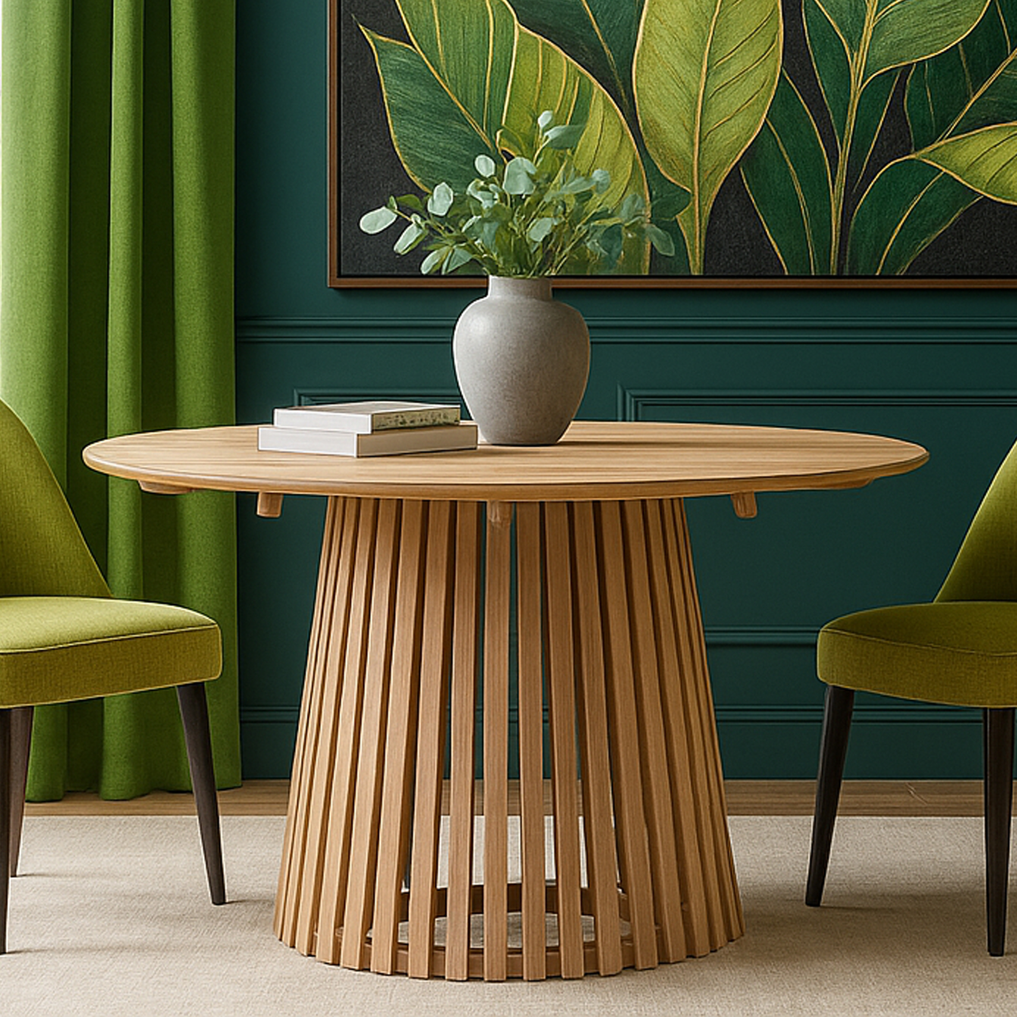 VICARAGE Round Dining Table 4 Seater - Galvin and Galloway