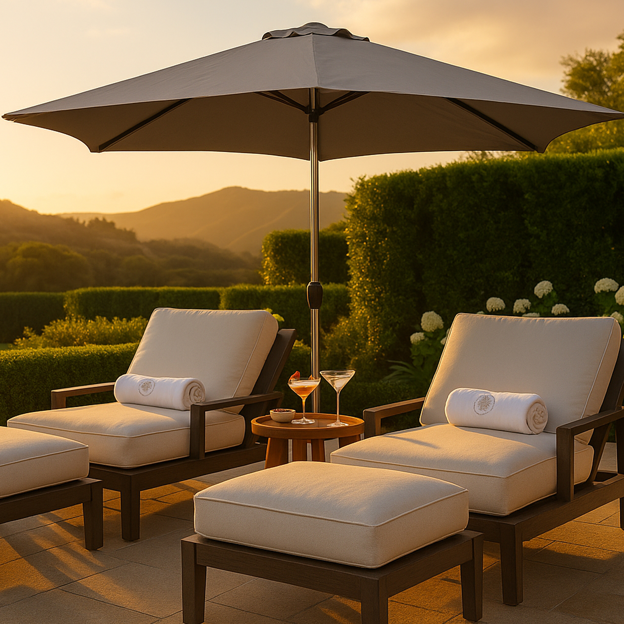 WINDERMERE Parasol - Grey - Galvin and Galloway