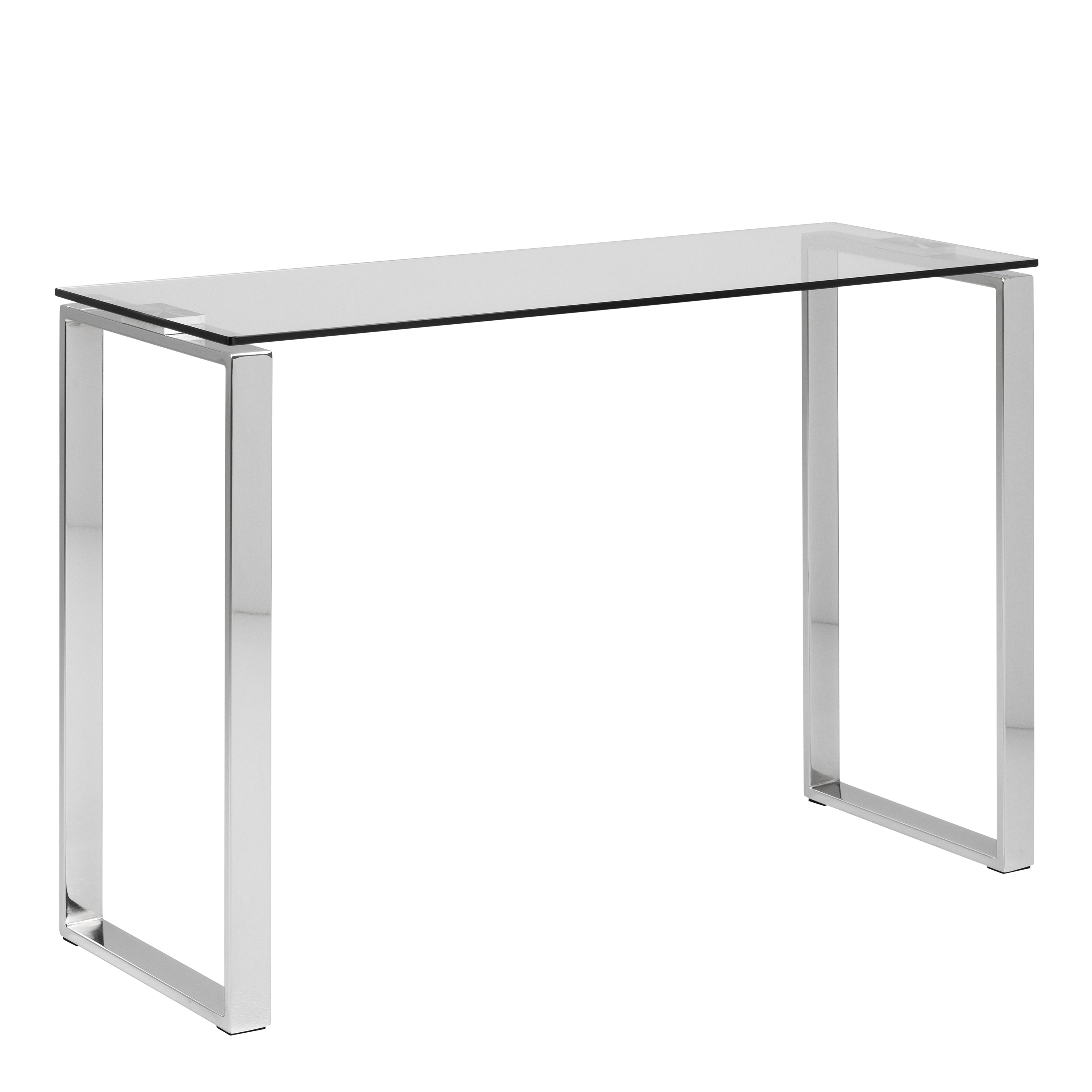 Katrine Console Table with Glass Top - Rosalind Collection