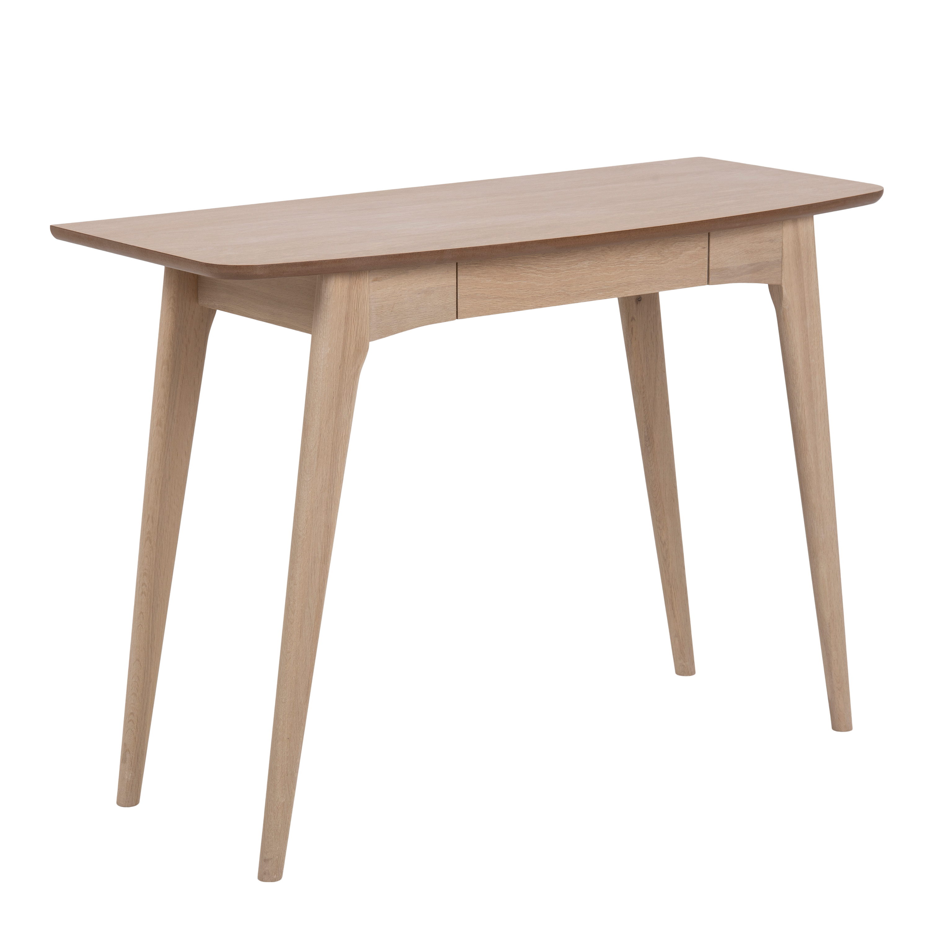 Woodstock 1 Drawer Desk in Oak - Rosalind Collection