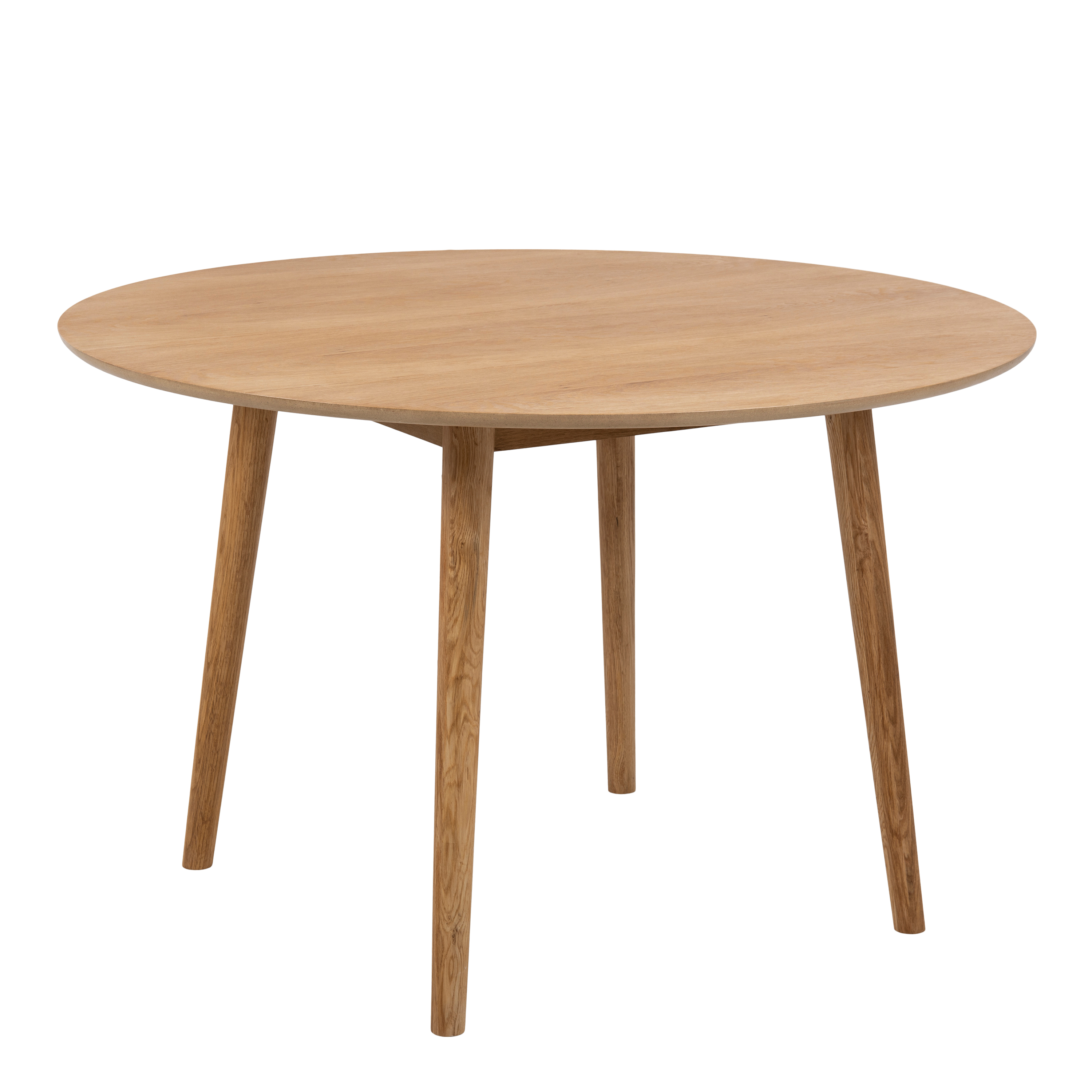 Dining Table - NAGANO Round Dining Table Oak 120cm - Rosalind Collection