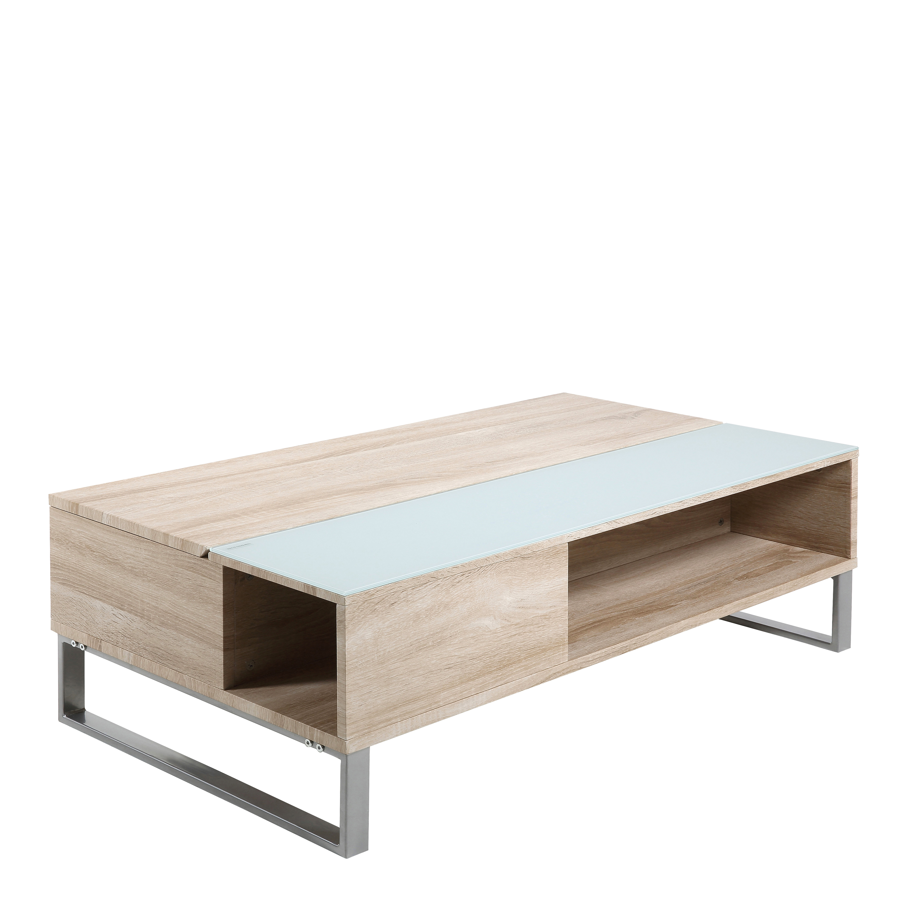Azalea Lift Up Coffee Table in Oak - Rosalind Collection