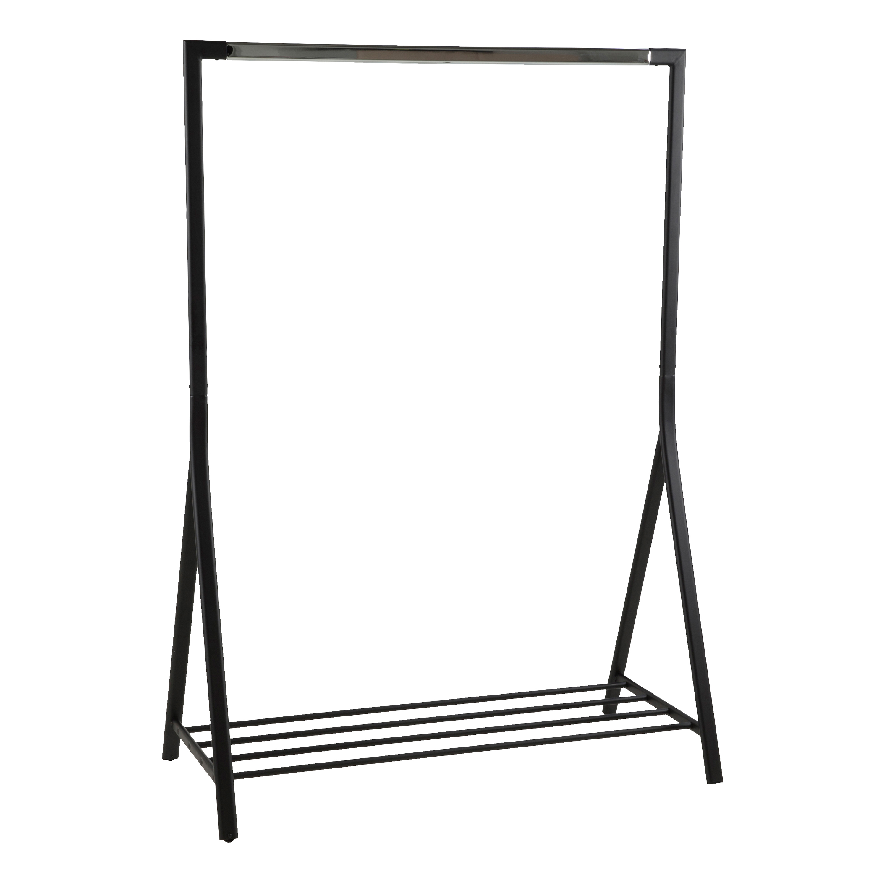 Brent Clothes Rack in Black - Rosalind Collection