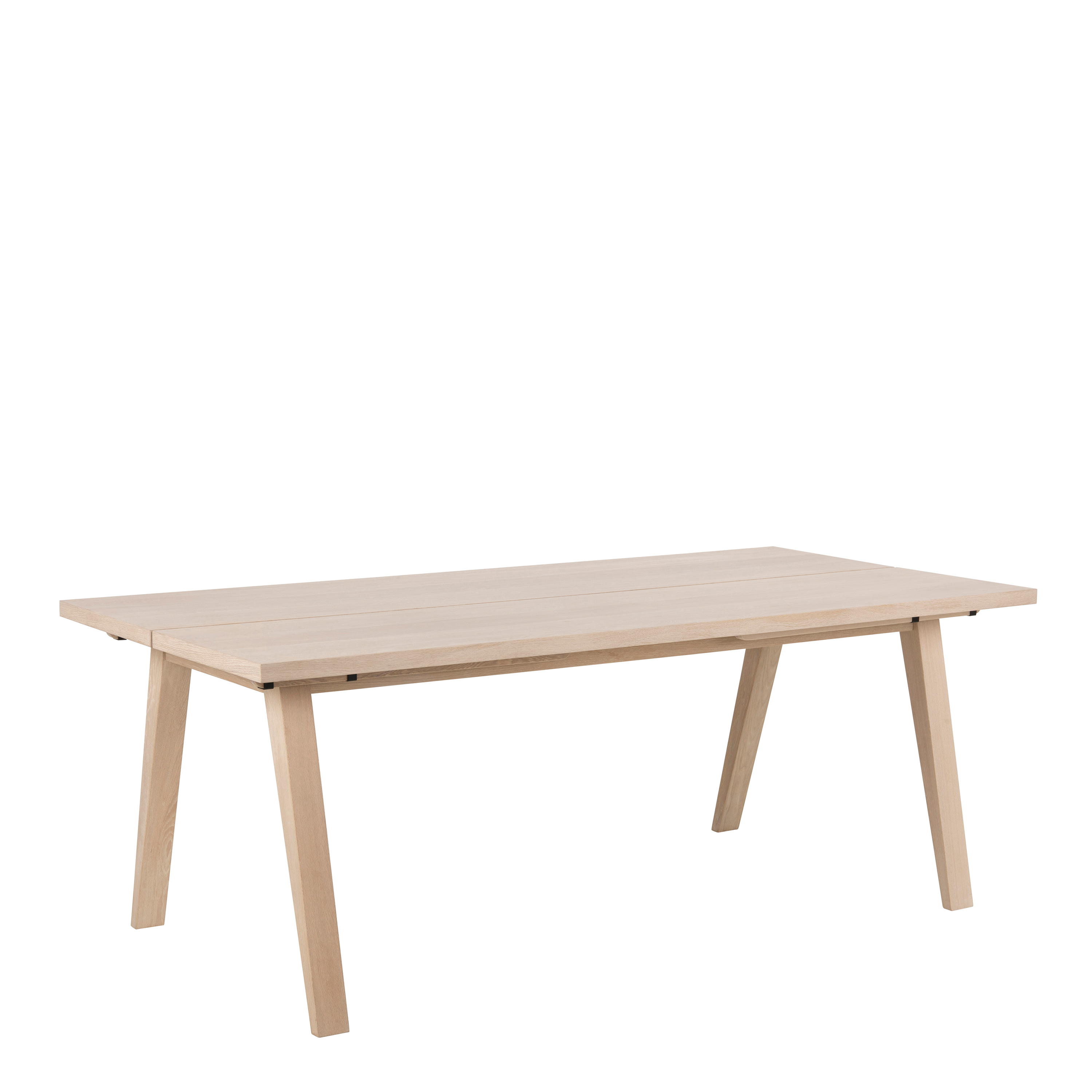 Dining Table - ALINE Rectanglar Dining Table White Oak 200cm - Rosalind Collection