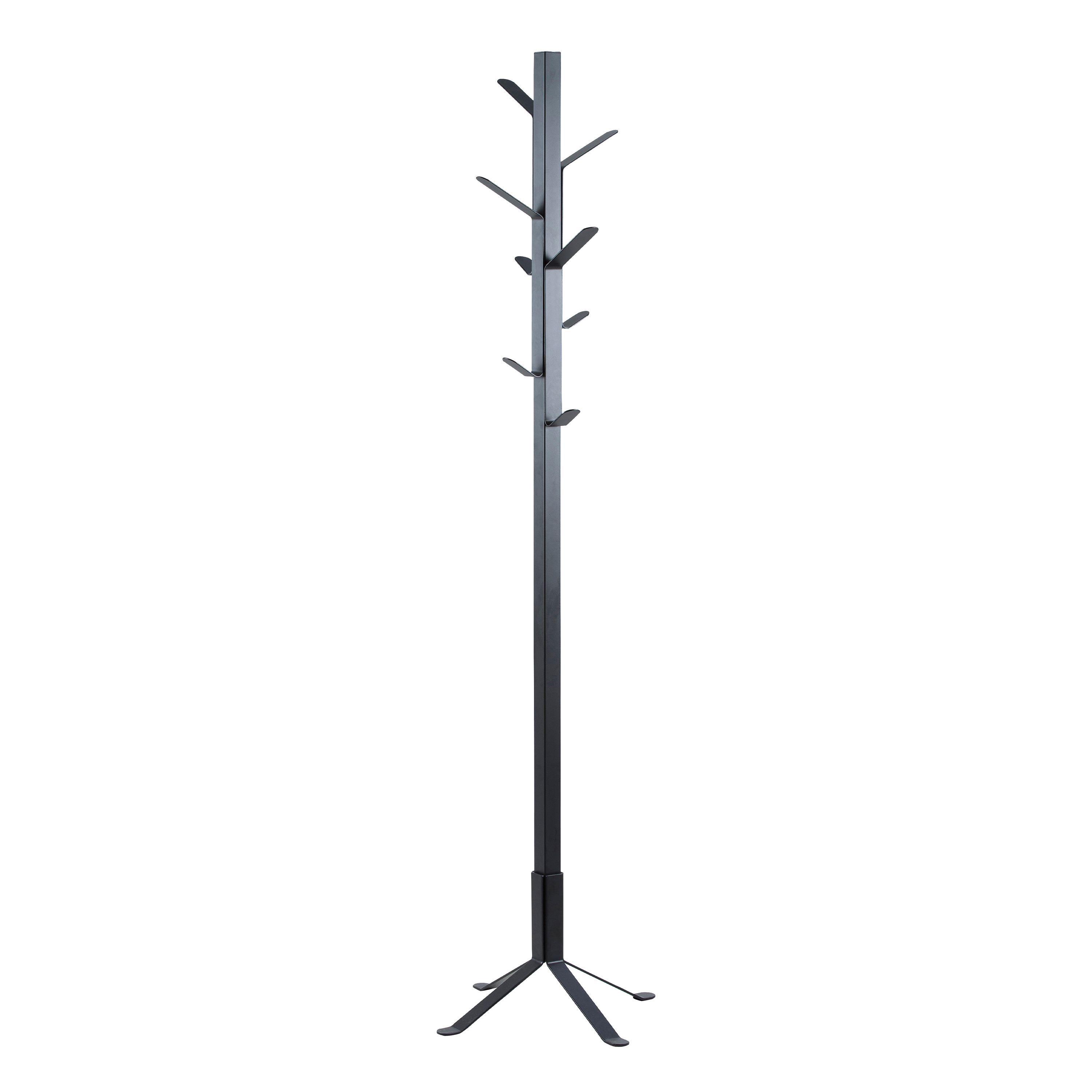 Vinson Coat Rail in Black - Rosalind Collection