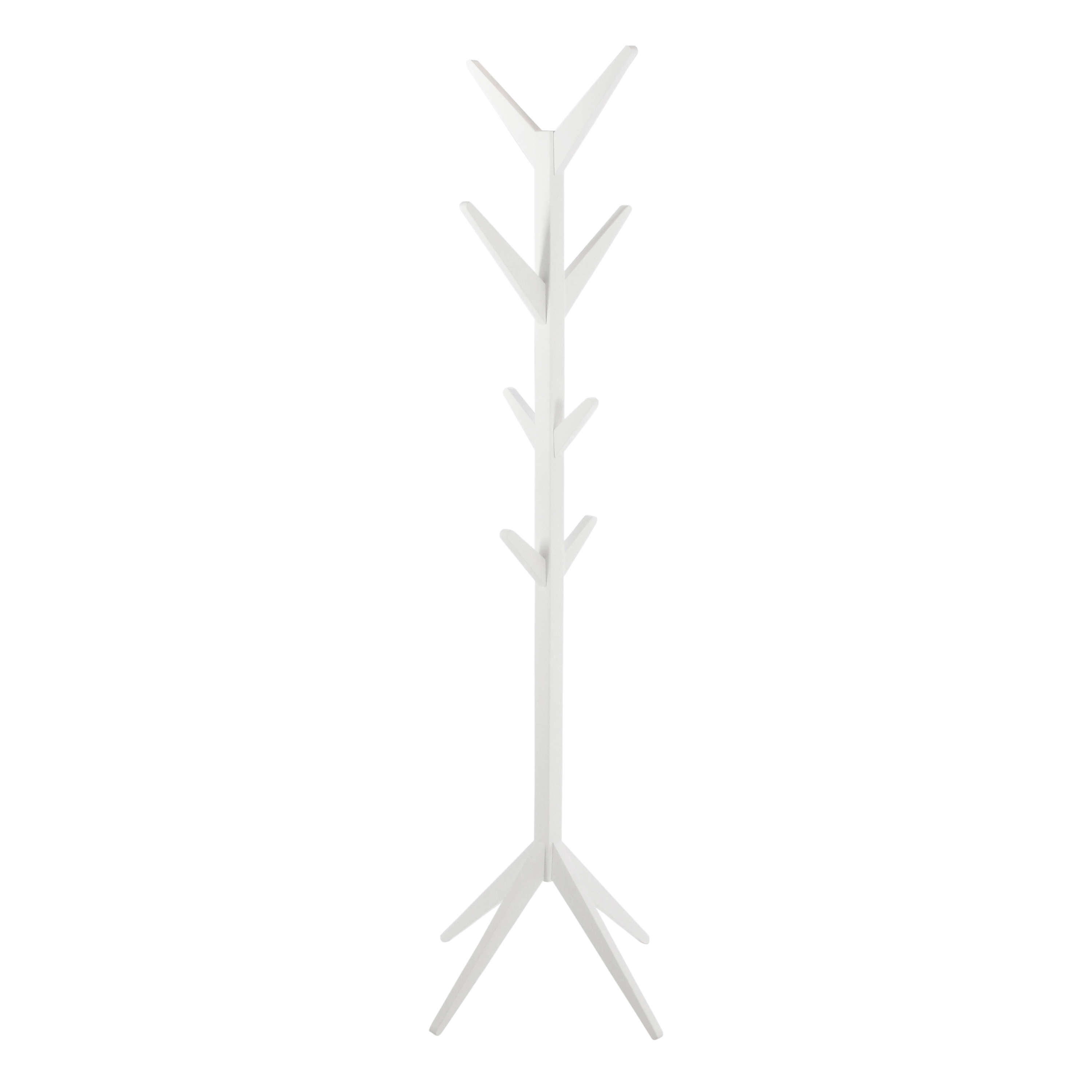 Ascot Coat Hanger in White - Rosalind Collection