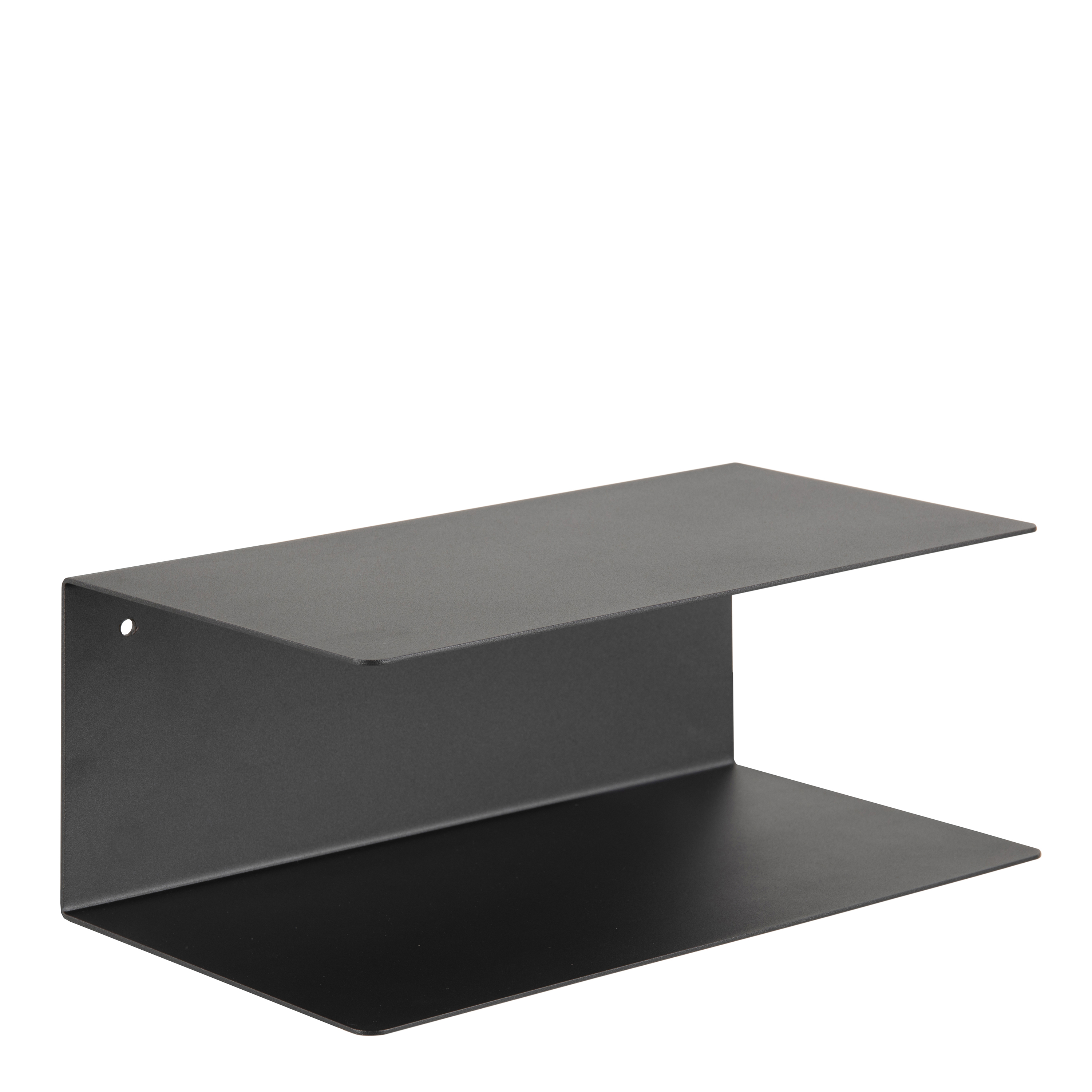 PENLORE Wall Shelf in Matt Black - Rosalind Collection
