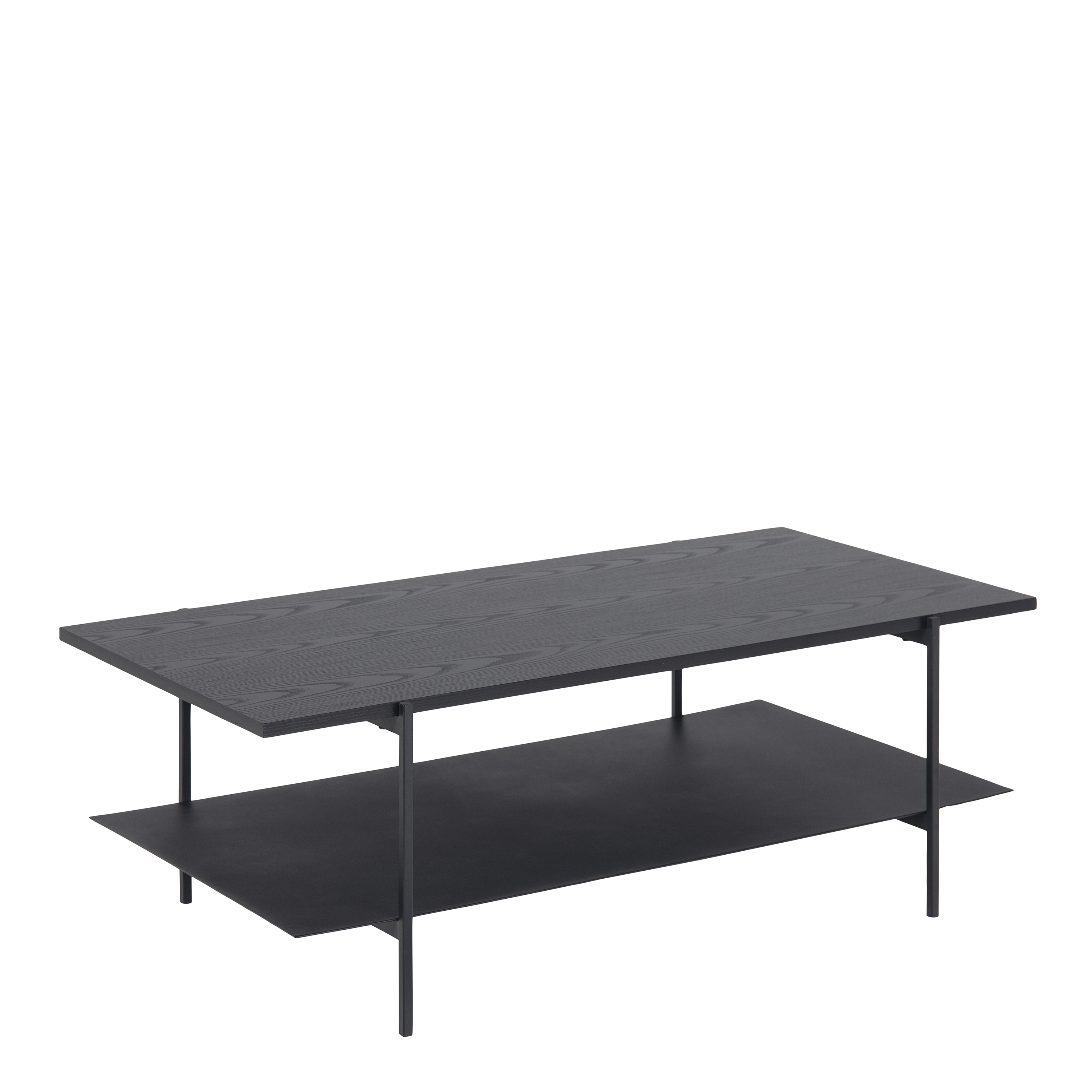 Angus Coffee Table in Black - Rosalind Collection