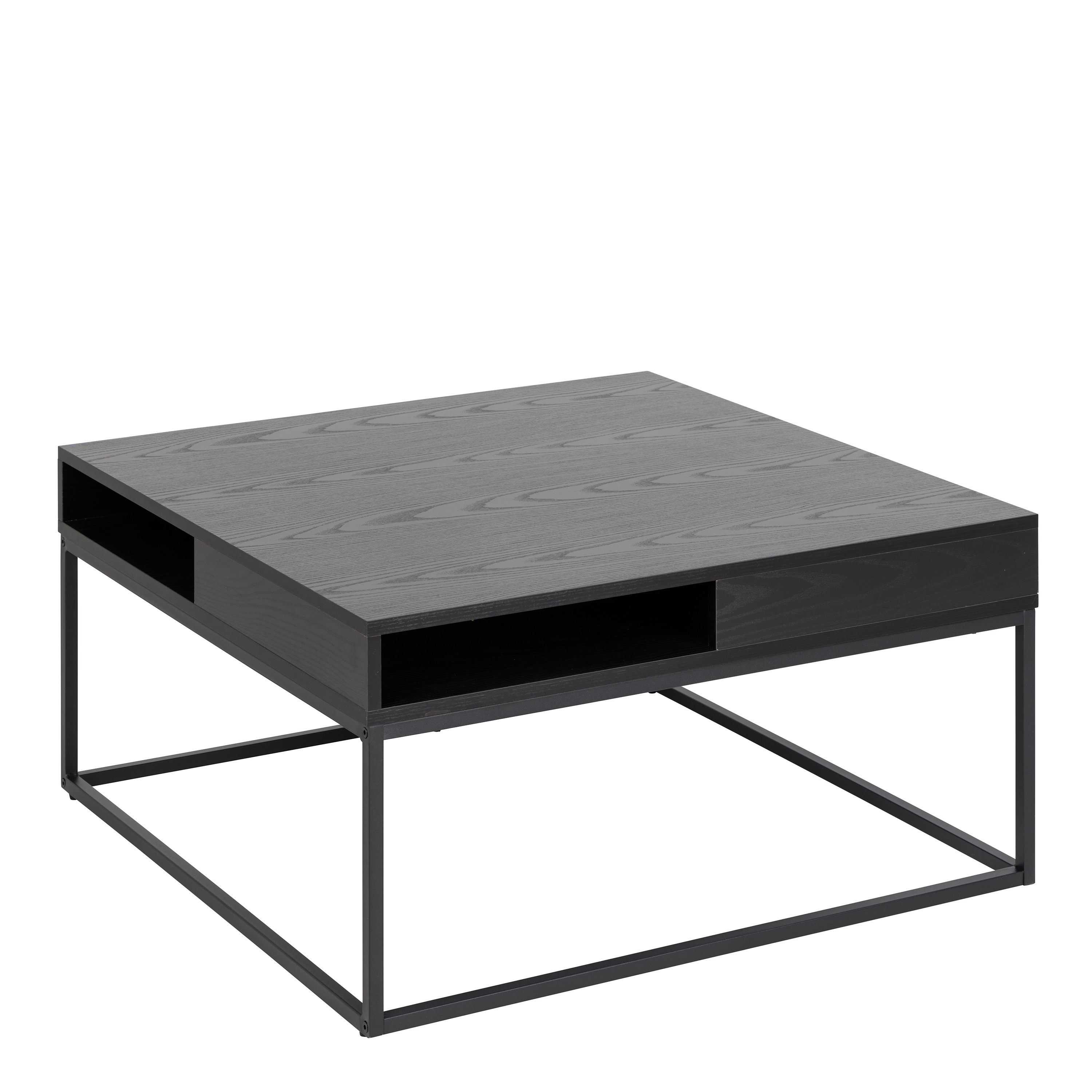 Willford Coffee Table in Black - Rosalind Collection