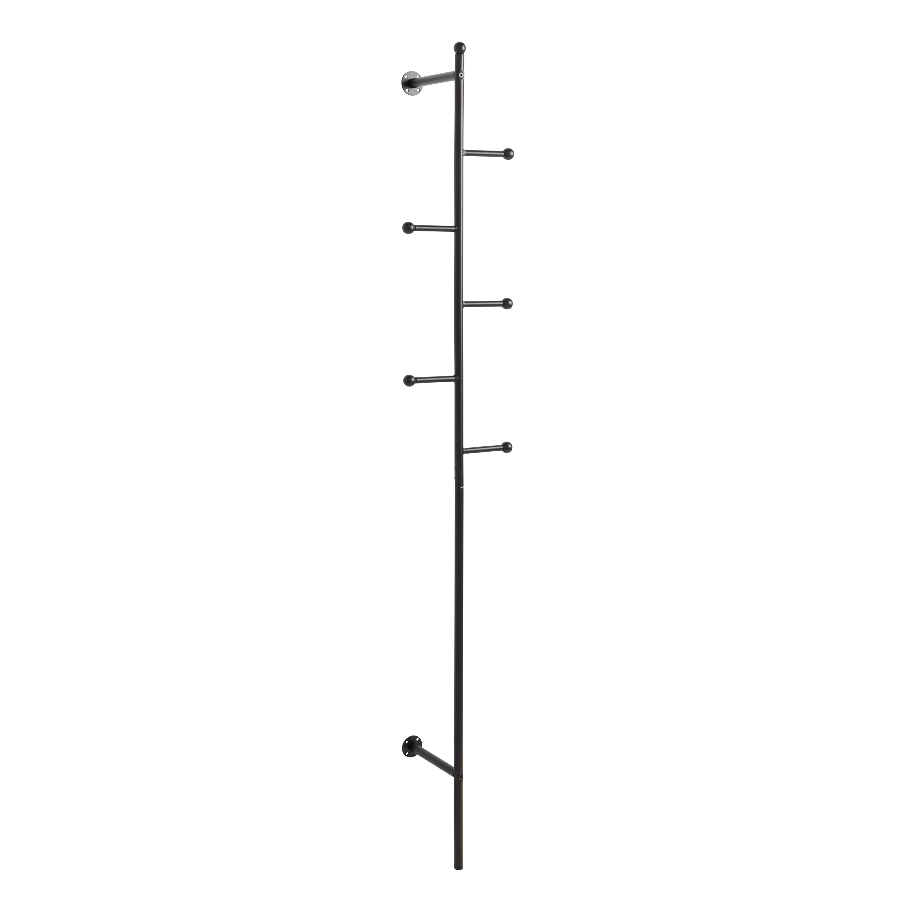 Aspen Coat Hanger in Black - Rosalind Collection