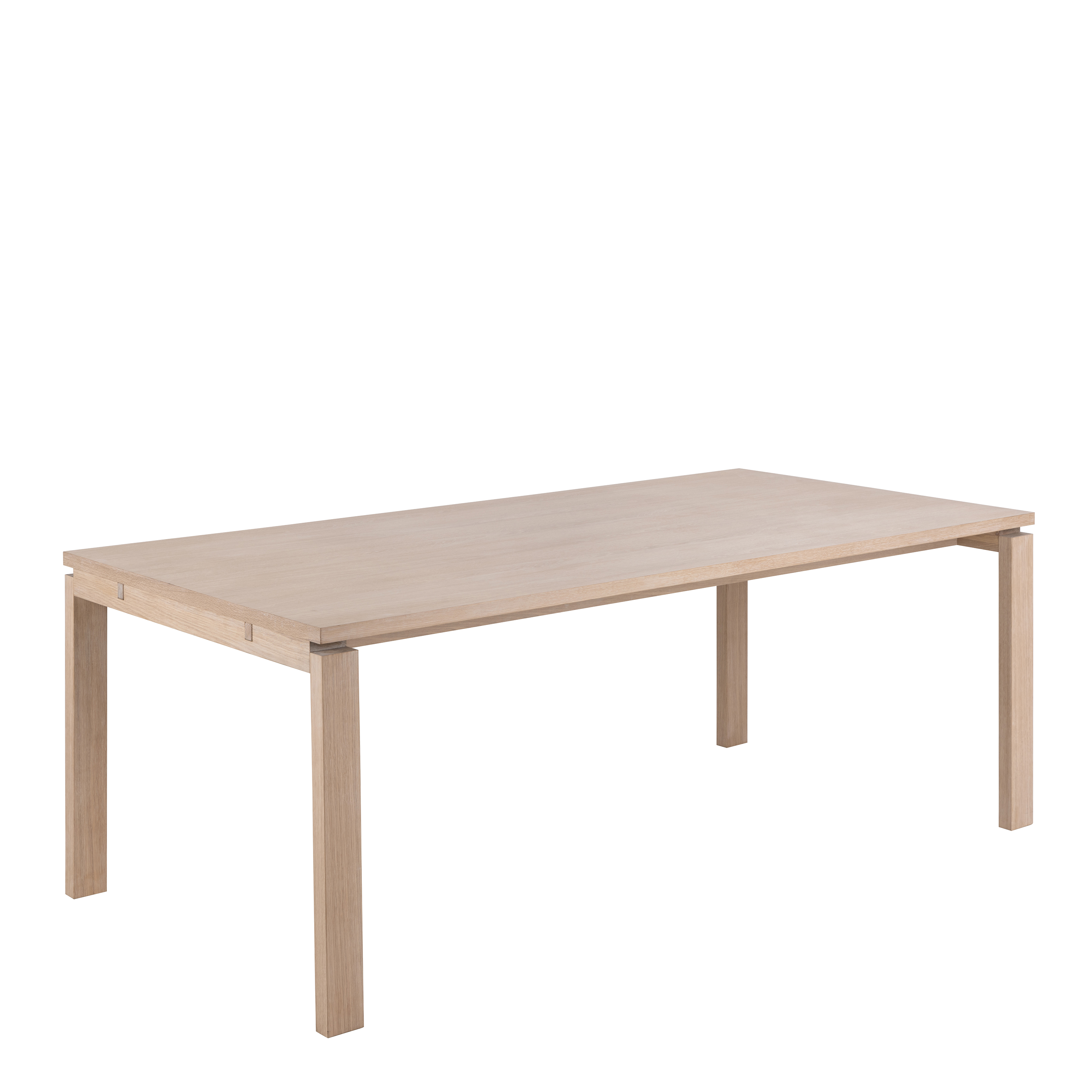Linley Dining Table in White - Rosalind Collection