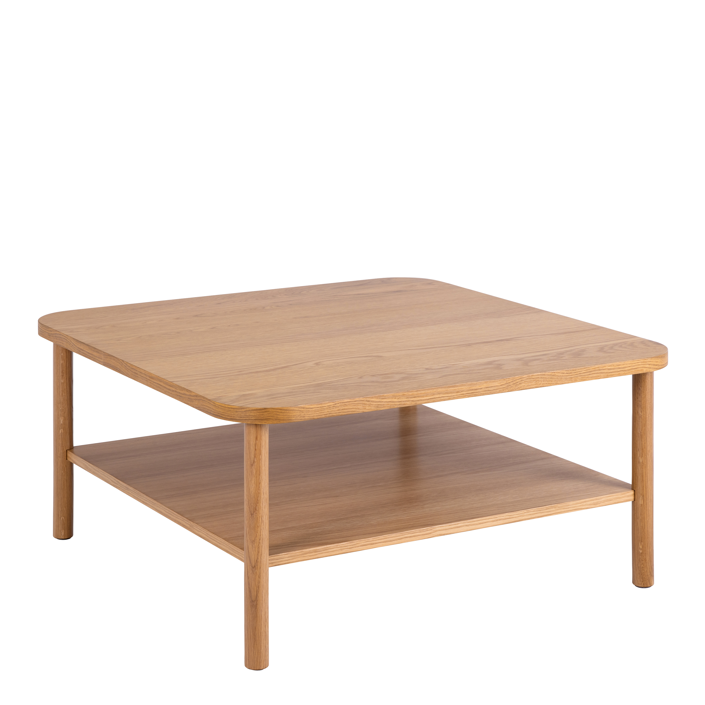 Banbury Square Coffee Table in Oak - Rosalind Collection