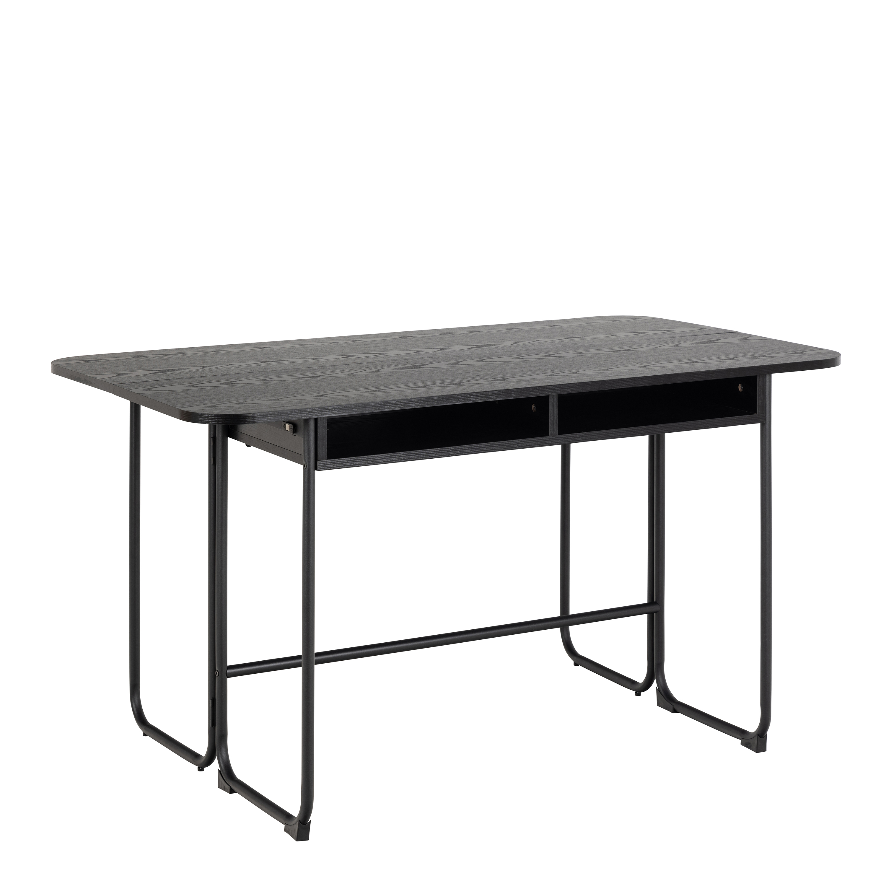 Darlington Dining Table in Black - Rosalind Collection