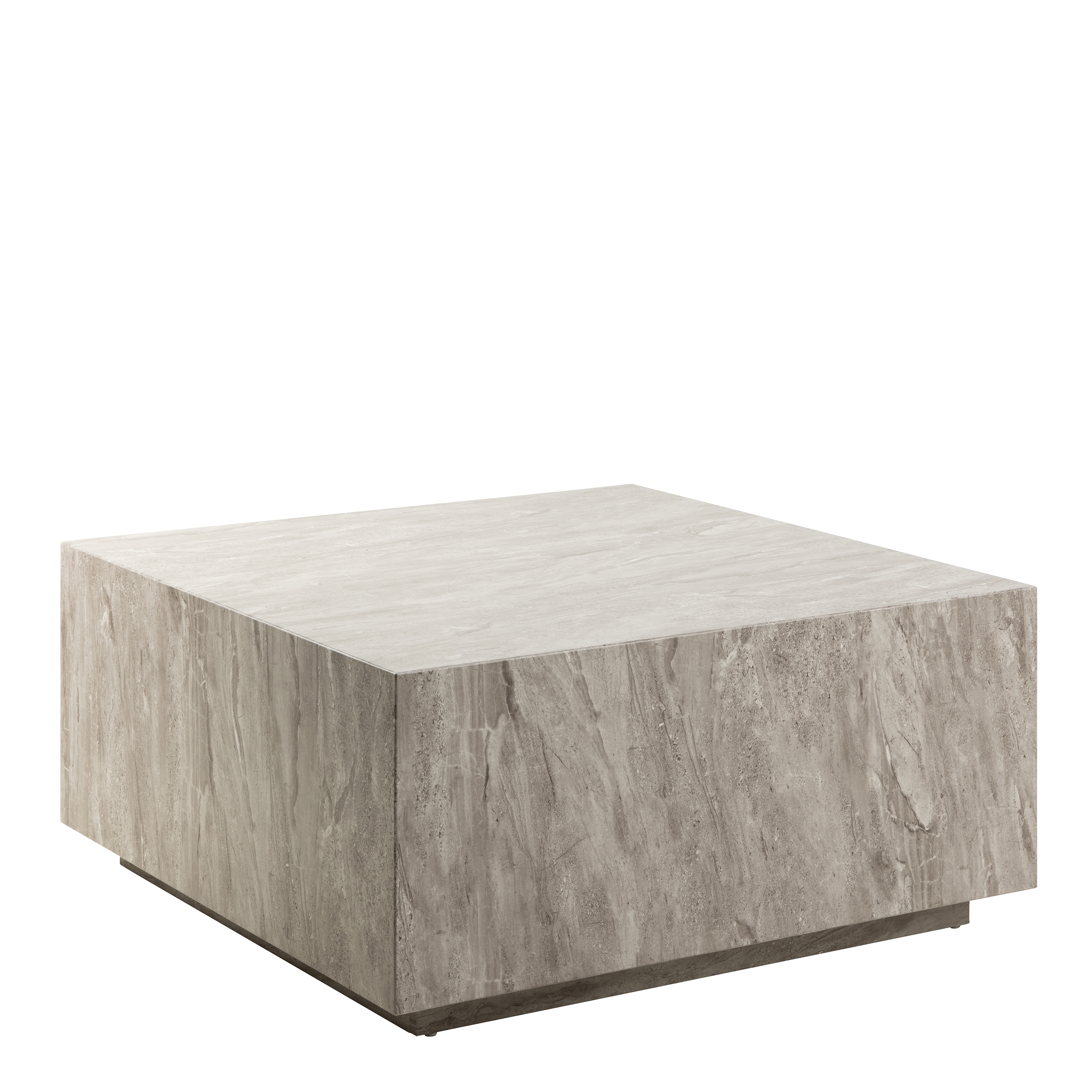 DISA Square Coffee Table in Grey Marble 90x90x42cm - Rosalind Collection