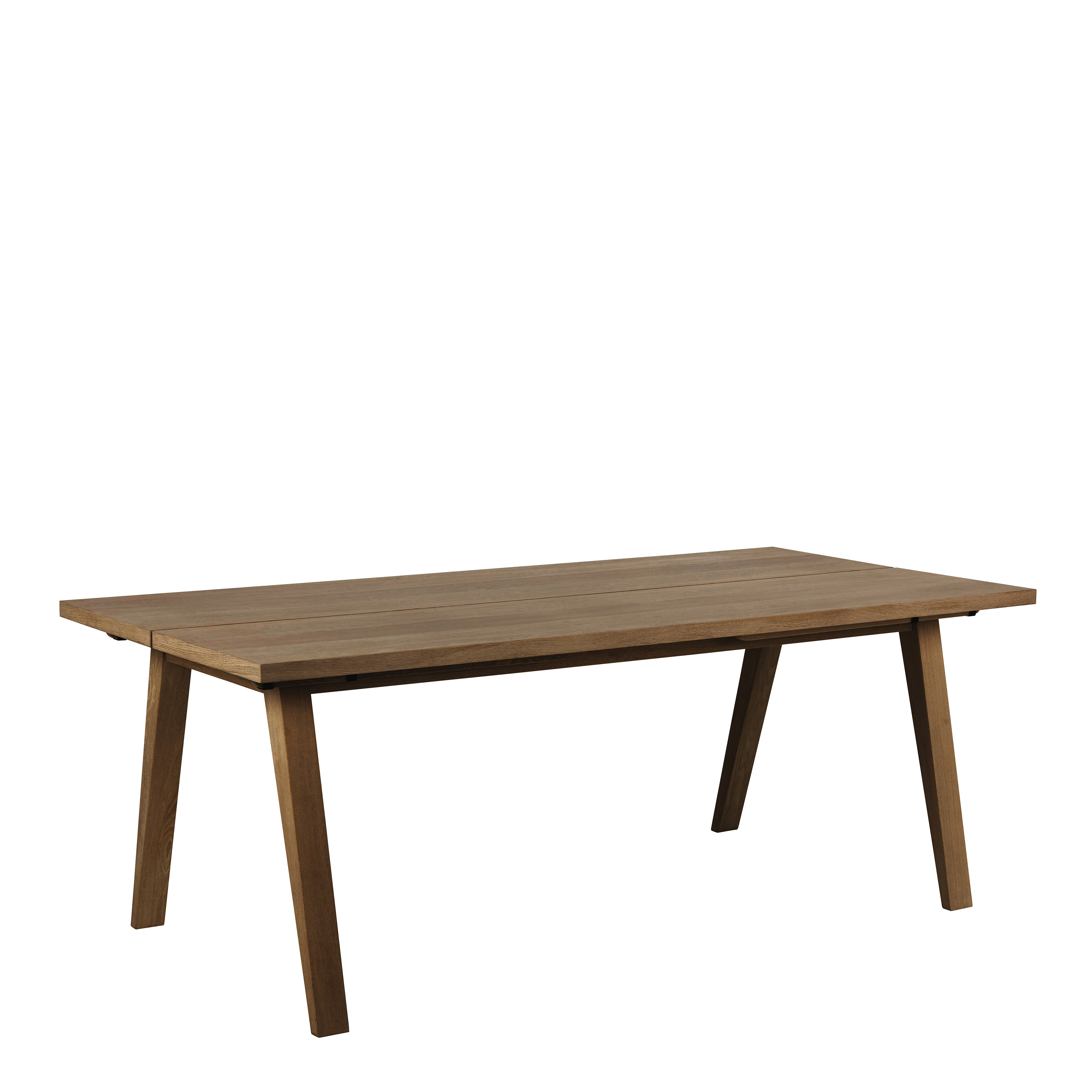 Dining Table - ALINE Rectanglar Dining Table Smoked Oak 200cm - Rosalind Collection