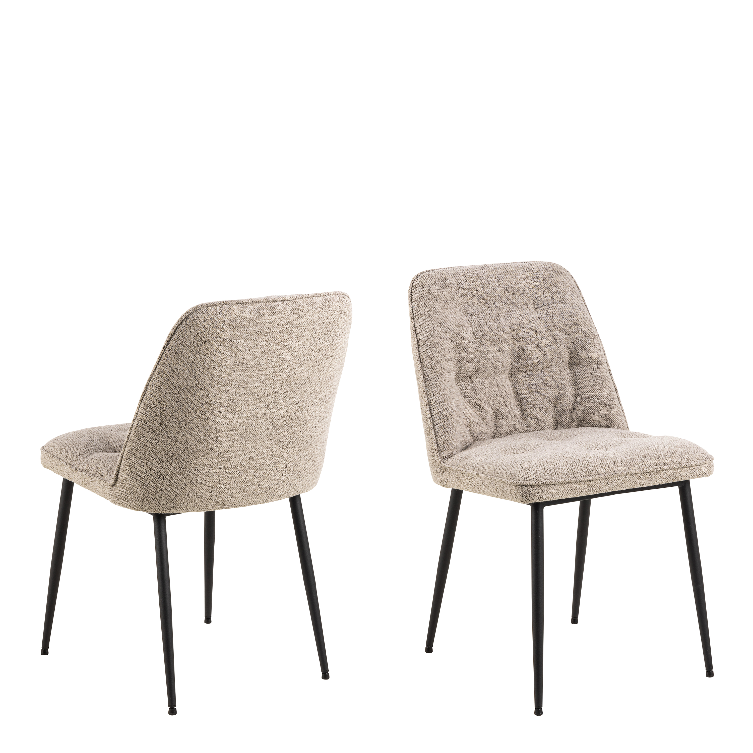 Dining Chair - BROOKE Dining Chair Beige 50cm - Rosalind Collection