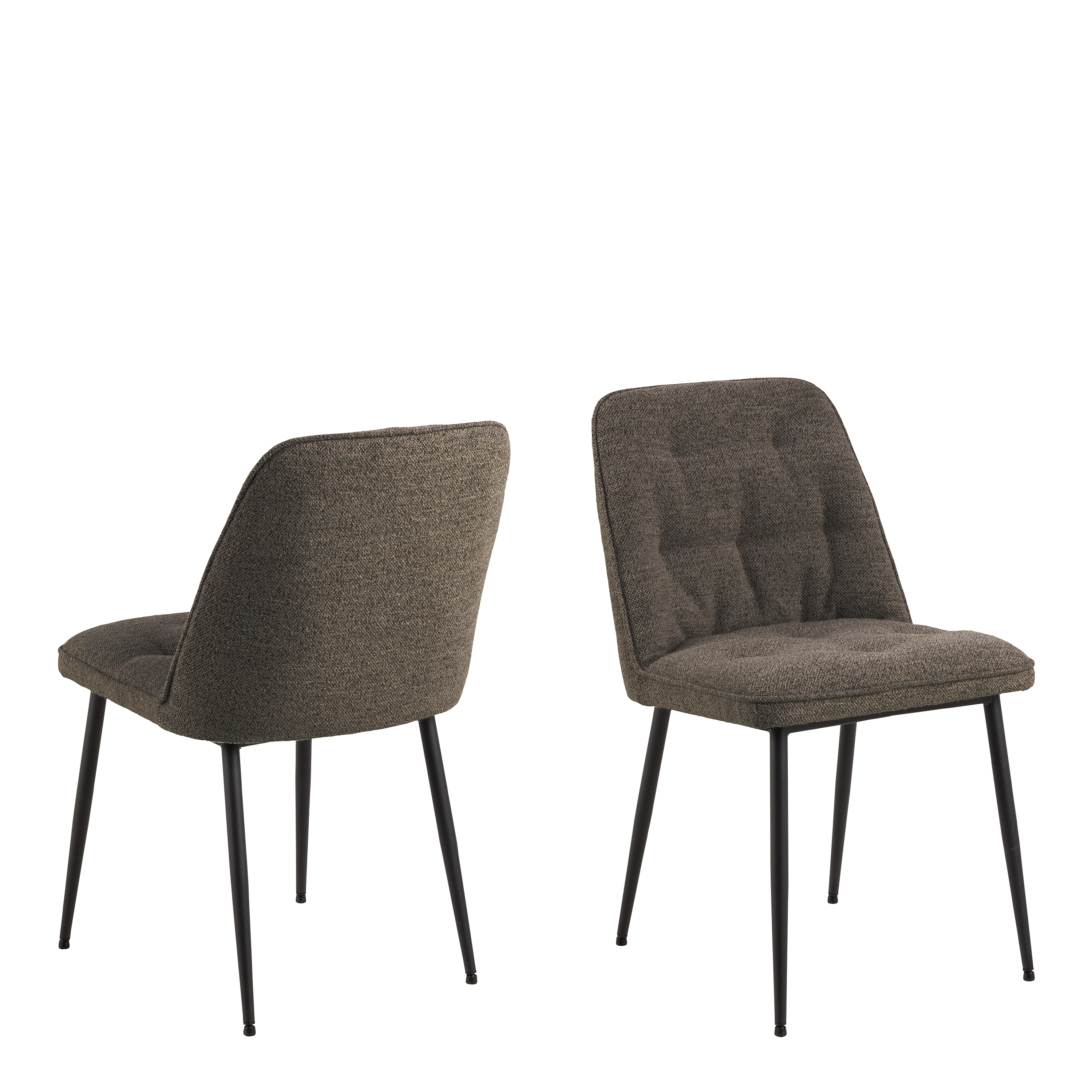 Dining Chair - BROOKE Dining Chair Taupe 50cm - Rosalind Collection