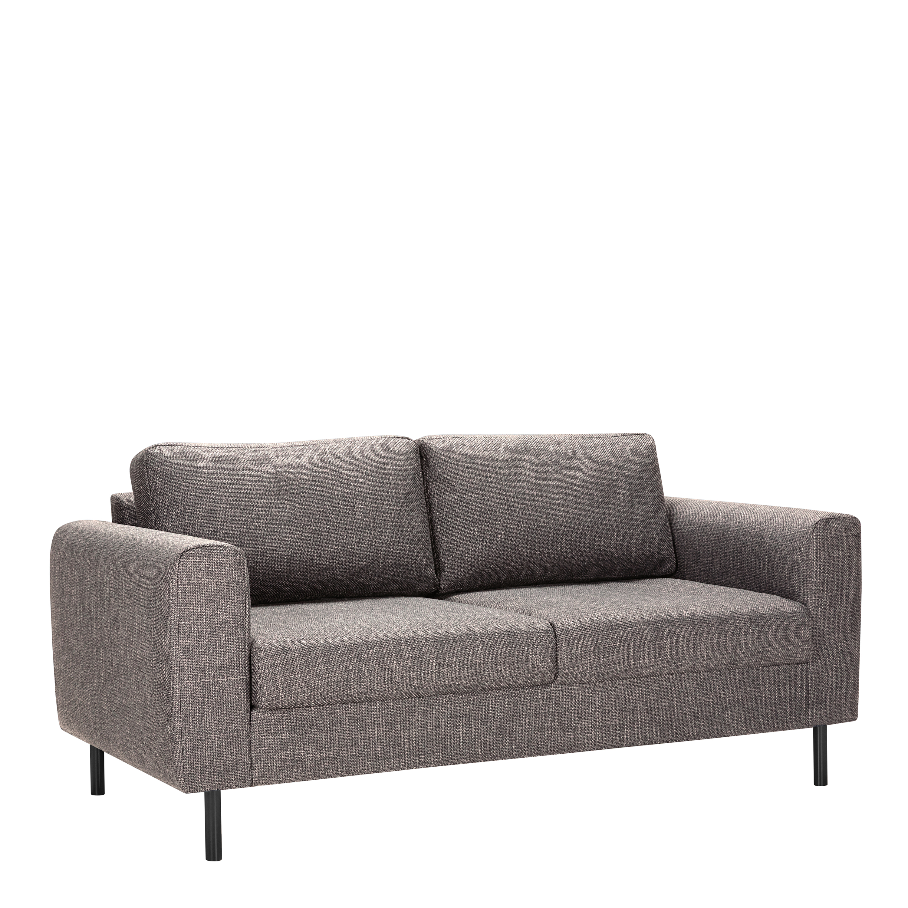 2 Seater Sofa - CALVERA Fabric Sofa - Light Grey - Rosalind Collection