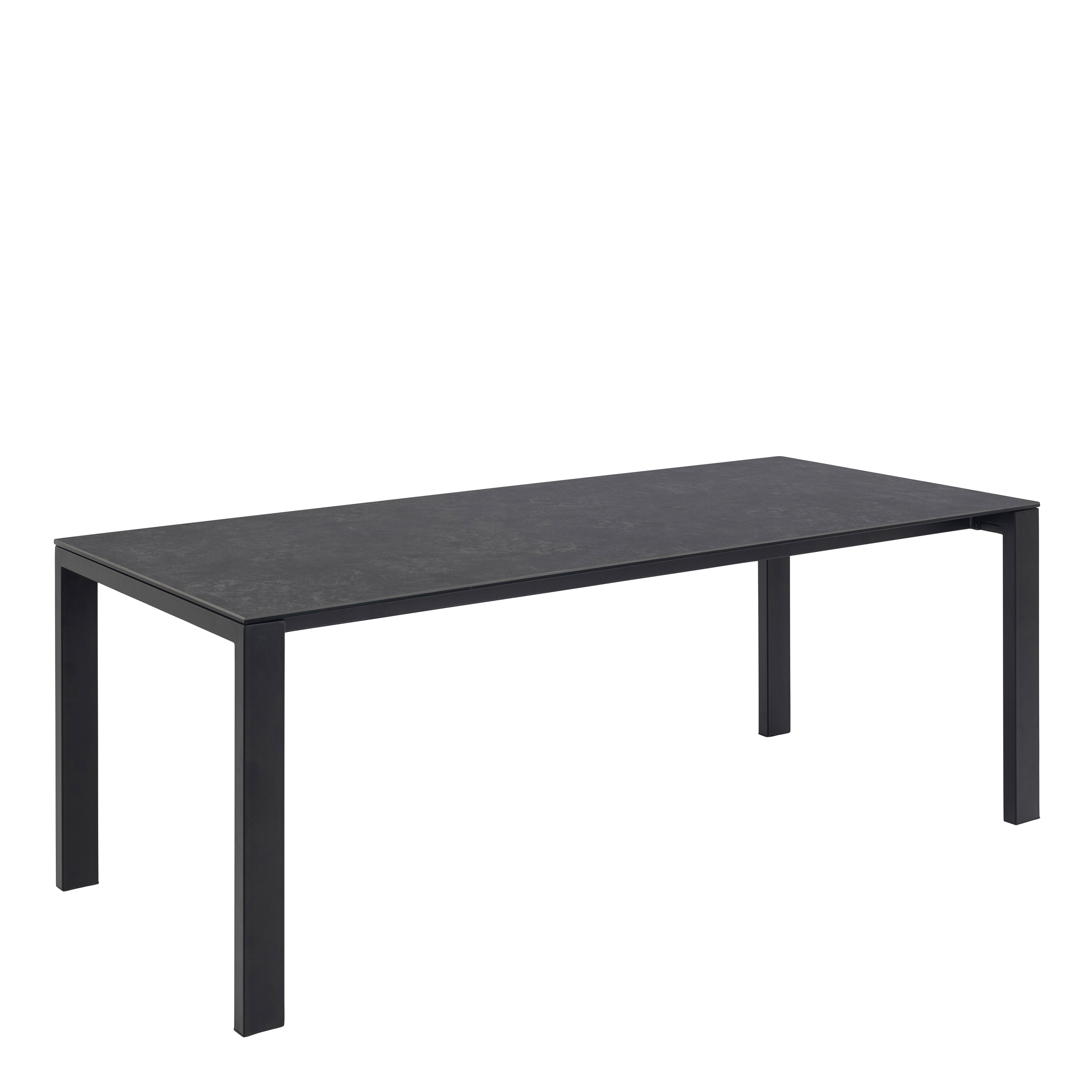 Brentford Dining Table in Matt Black - Rosalind Collection