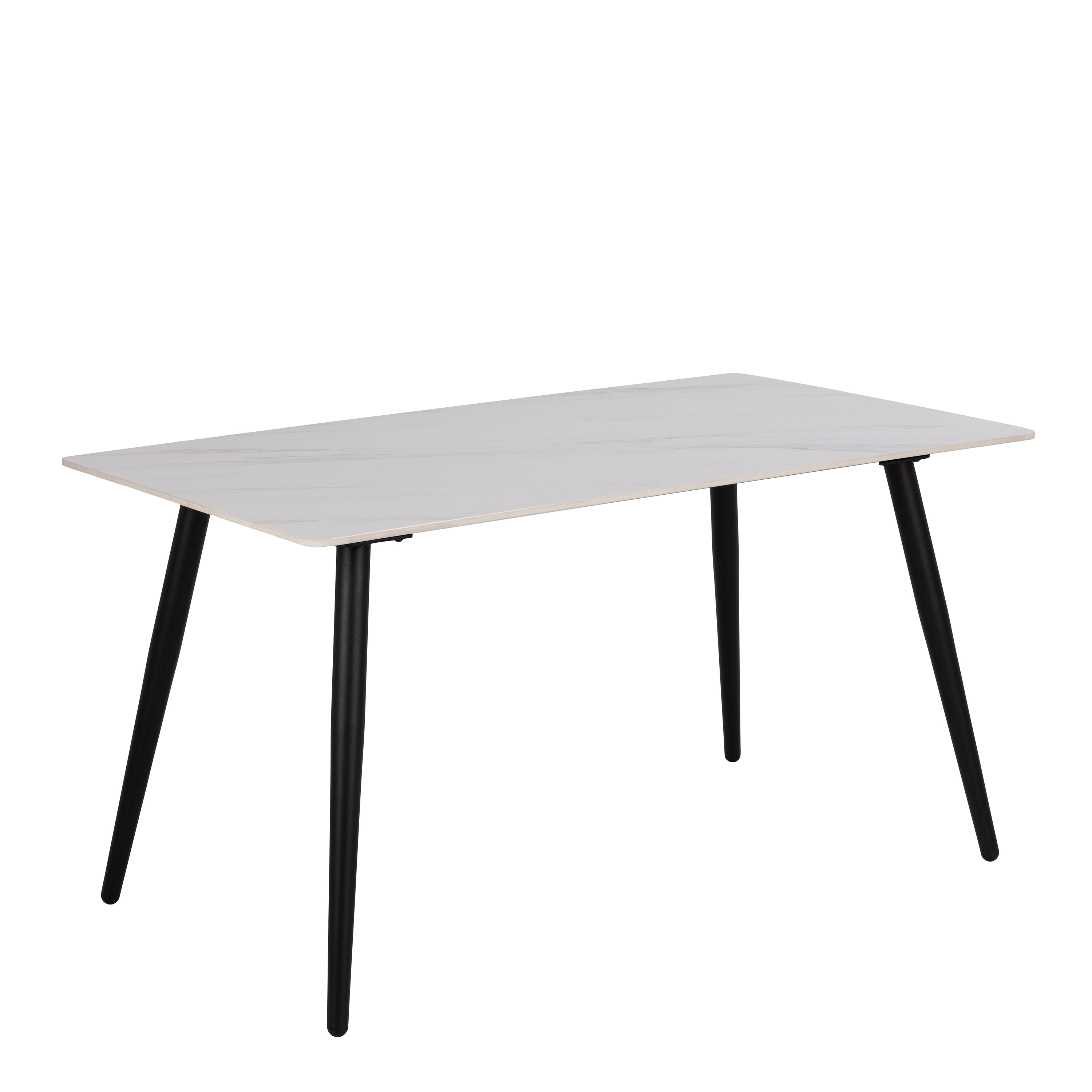 Wicklow Dining Table in White - Rosalind Collection