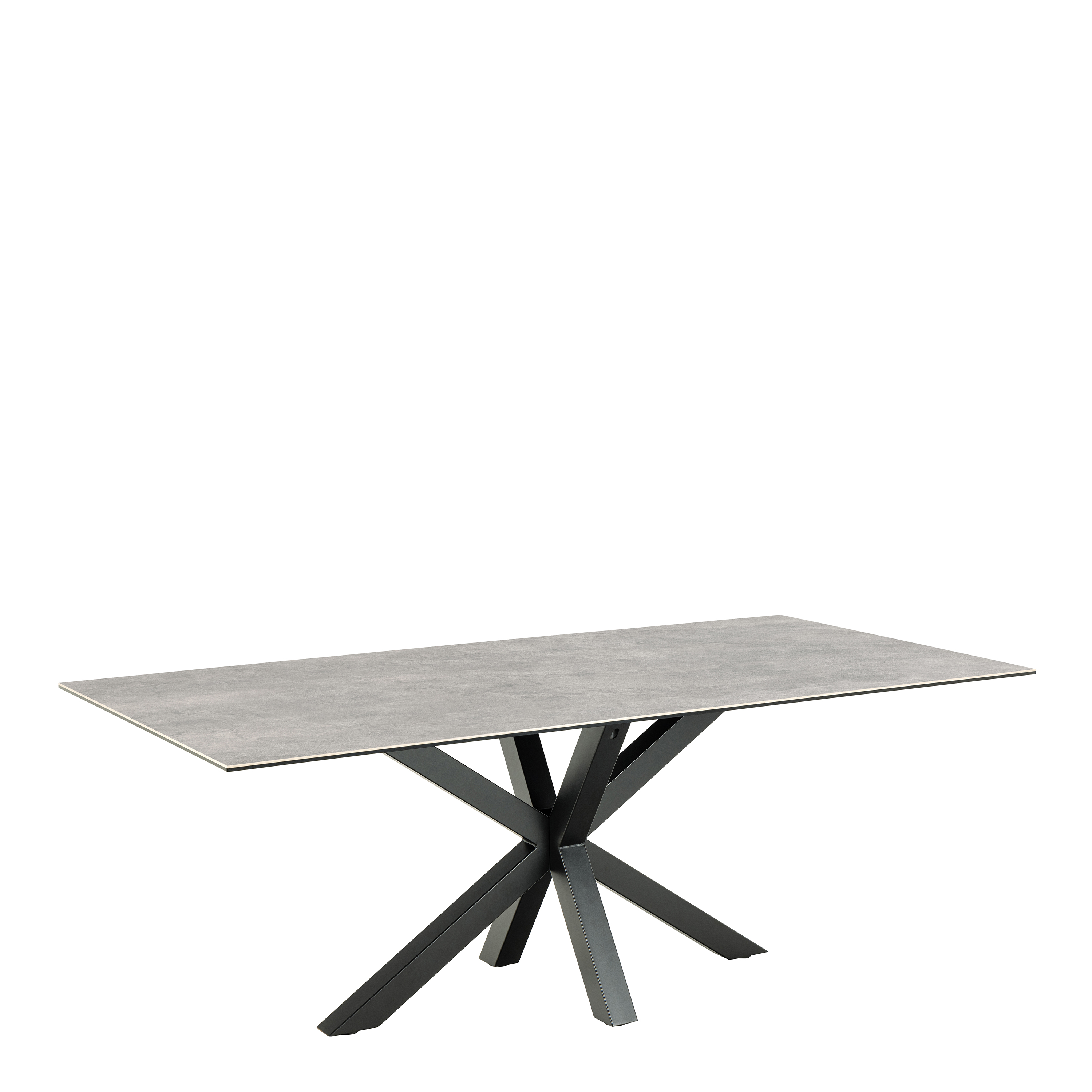 Dining Table - HEAVEN Dining Table Ceramic Grey Top 200cm - Rosalind Collection