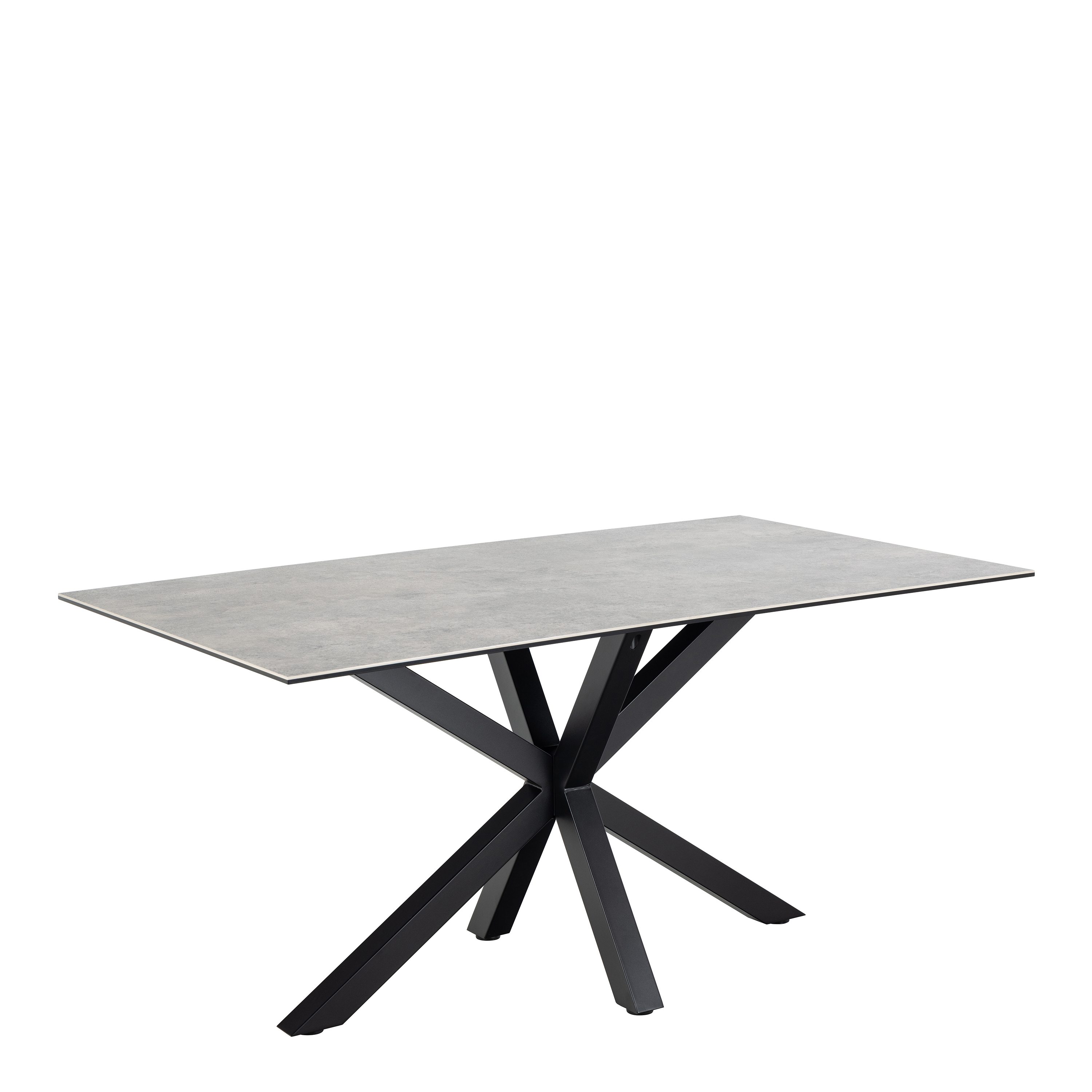 FUMES Dining Table in Ceramic Grey - Rosalind Collection