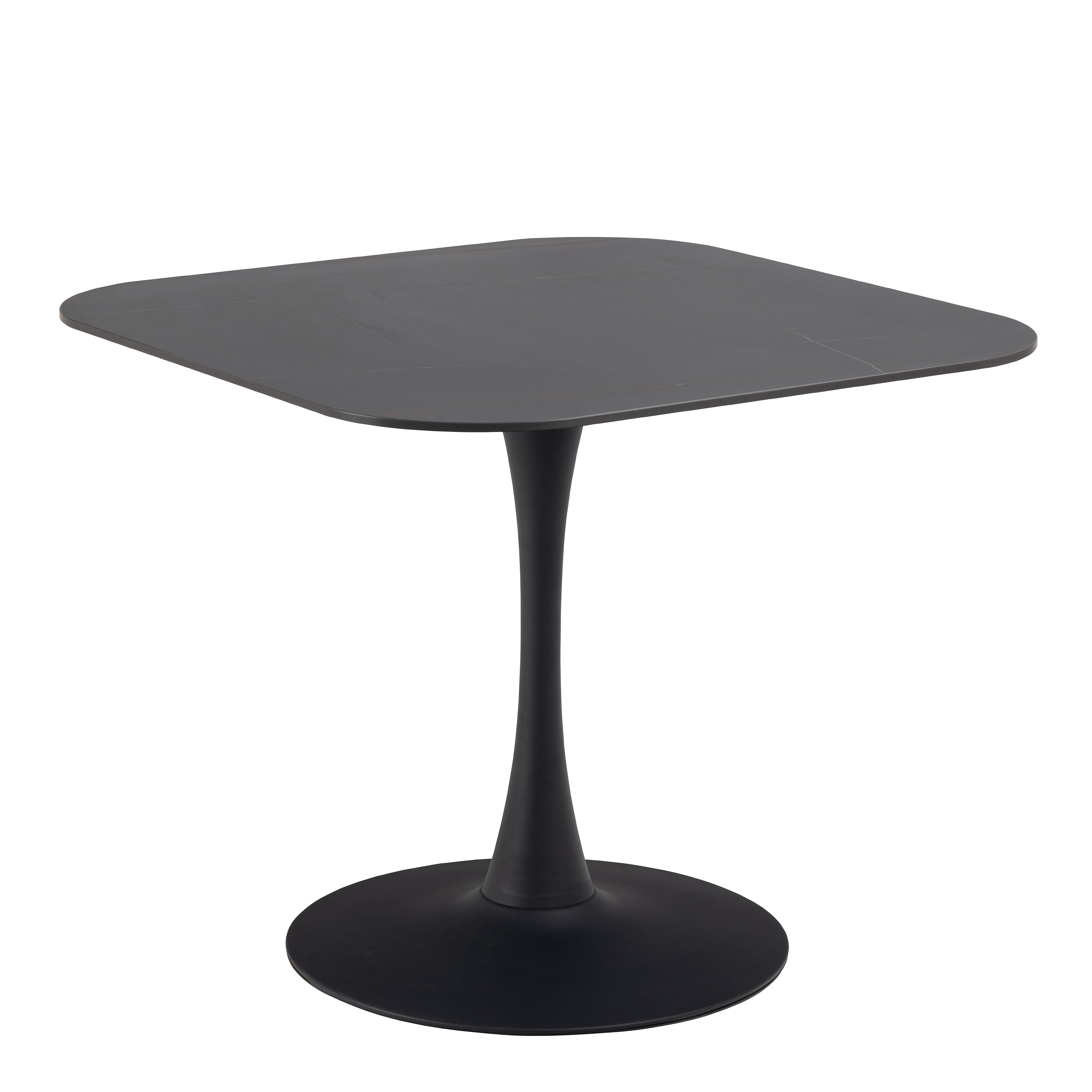 Malta Dining Table Black - Rosalind Collection